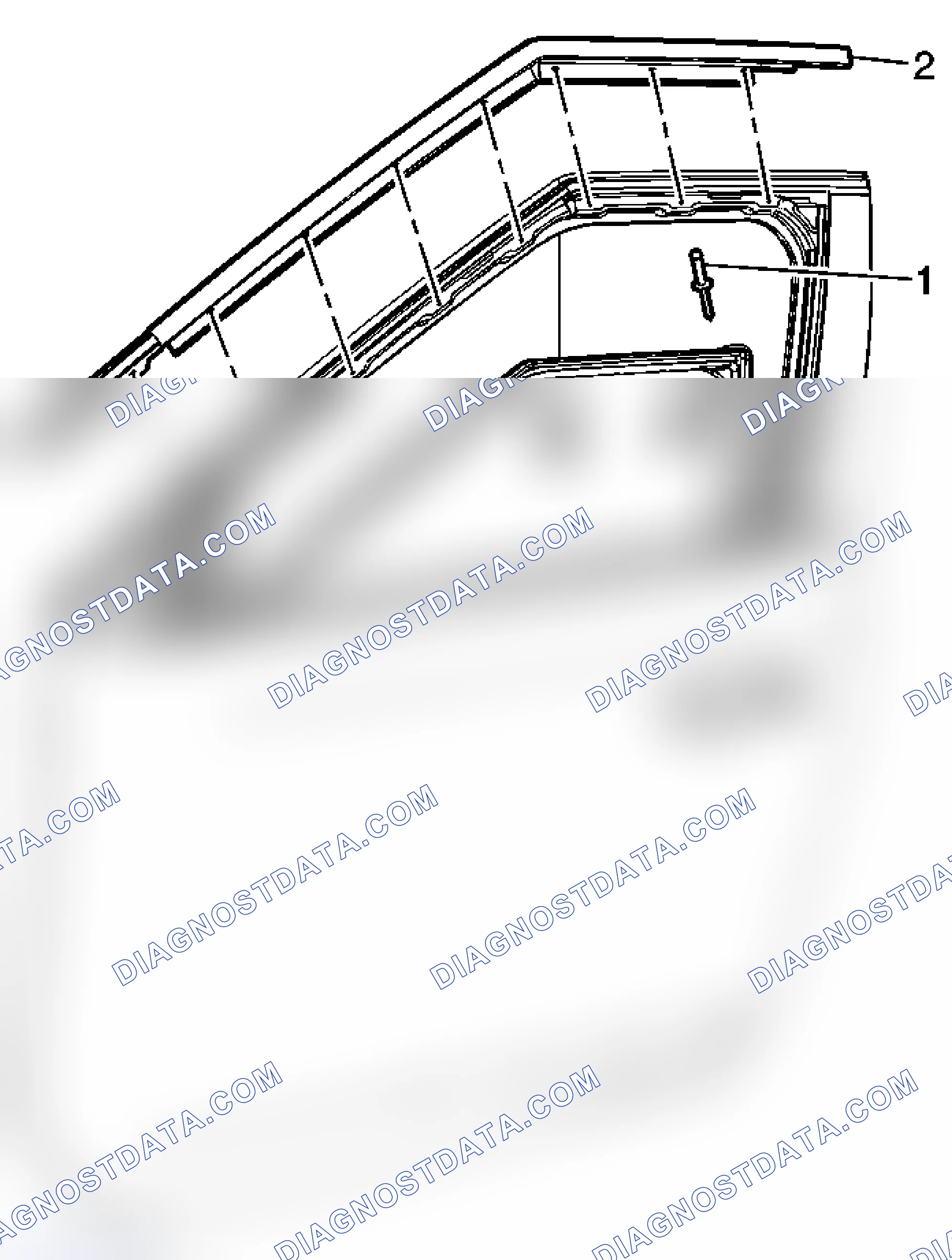 Scheme 17: Front Side Door Window Upper Reveal Molding Replacement