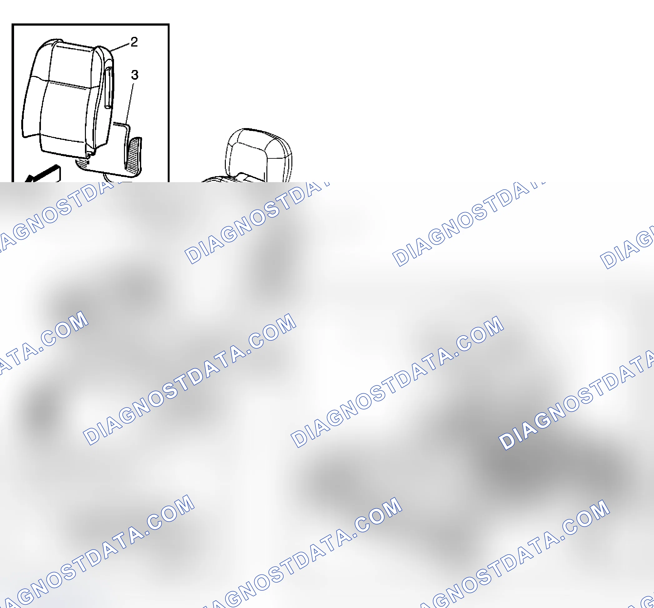 Scheme 11: Power Seat Systems Component Views