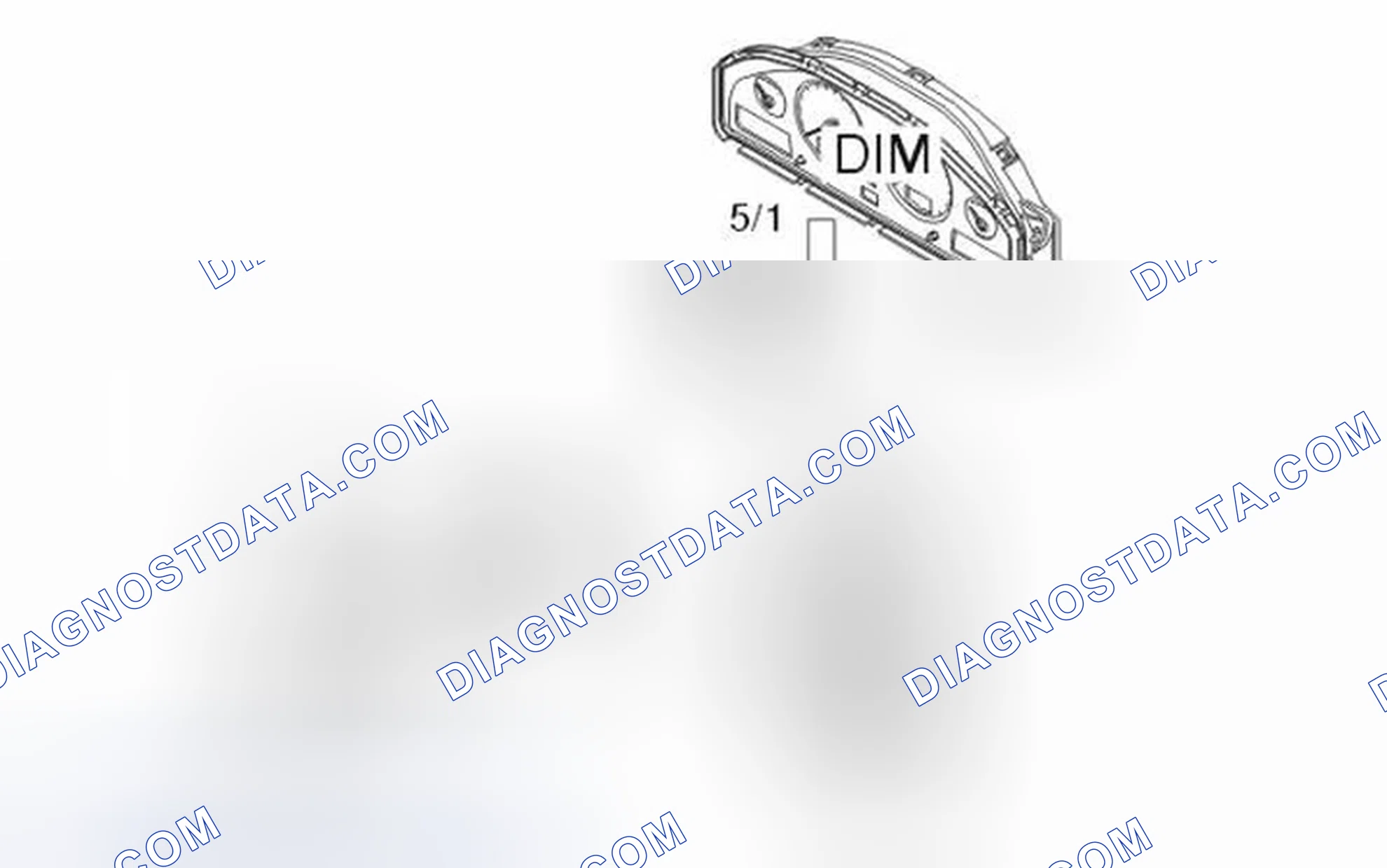 Scheme 42: Engine coolant temperature (ECT) gauge
