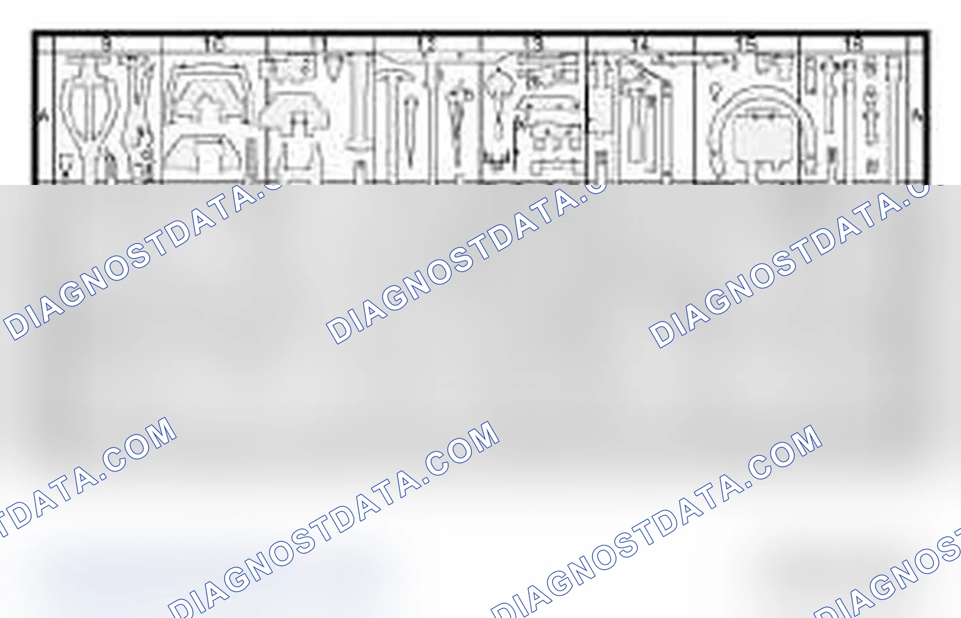 Scheme 121: 00 0 020 Special tool board II complete
