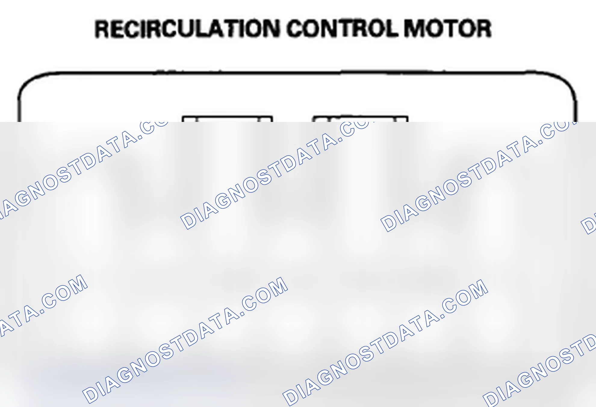 Scheme 157: Recirculation Control Motor Test