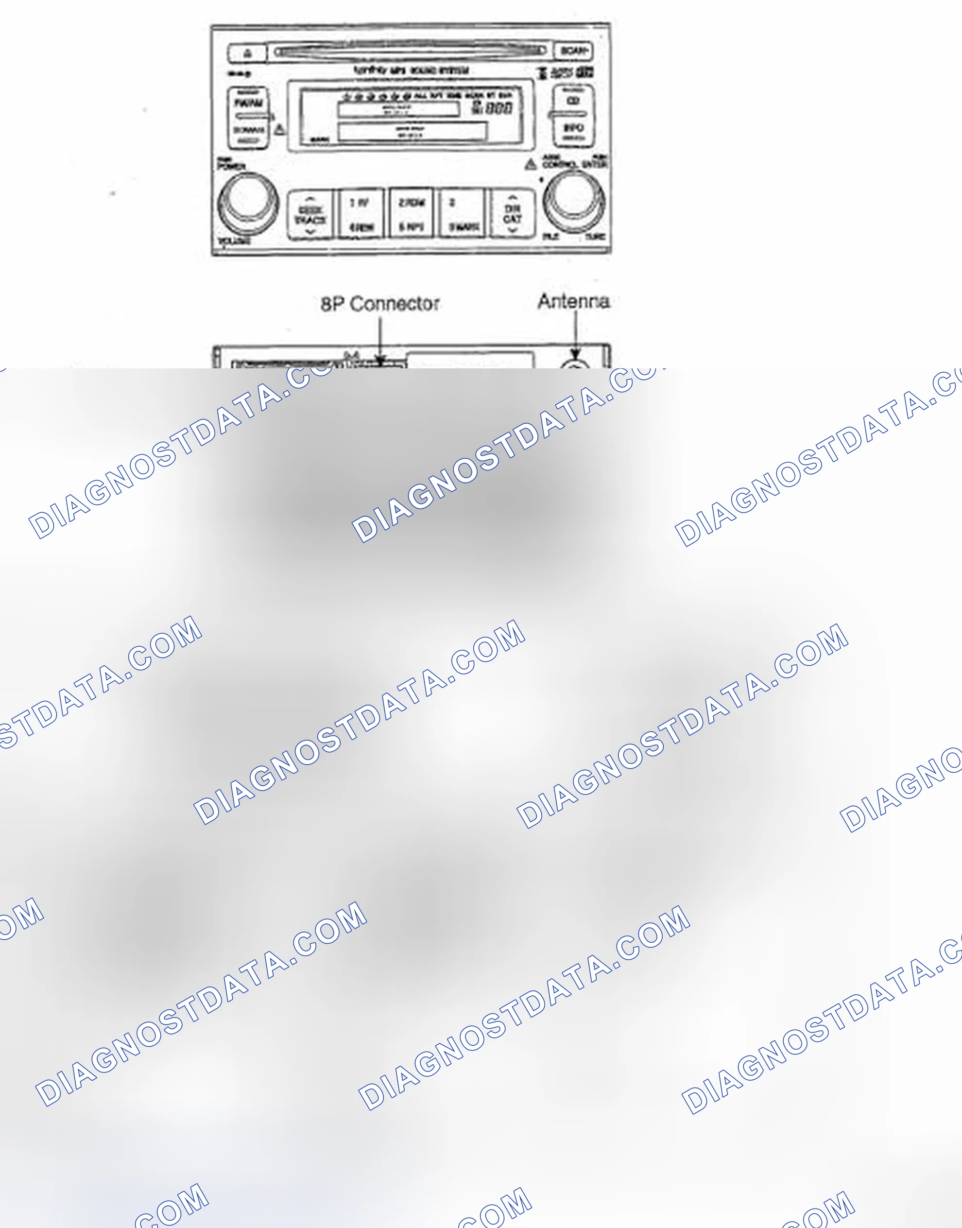 Scheme 5: AM/FM/XM/CD/MP3 (M455S)