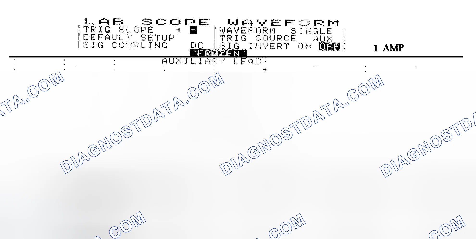 Scheme 20: Single Injector w/Normal Current Flow - Current Pattern