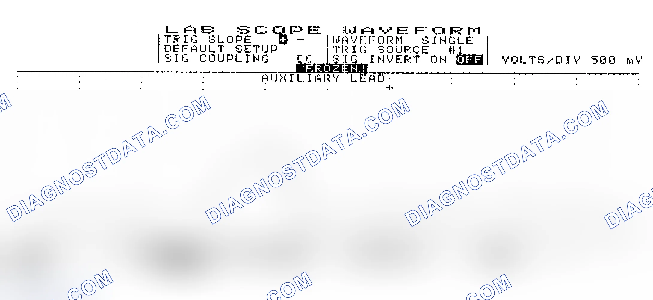 Scheme 10: Single Injector w/Excessive Current Flow - Current Pattern