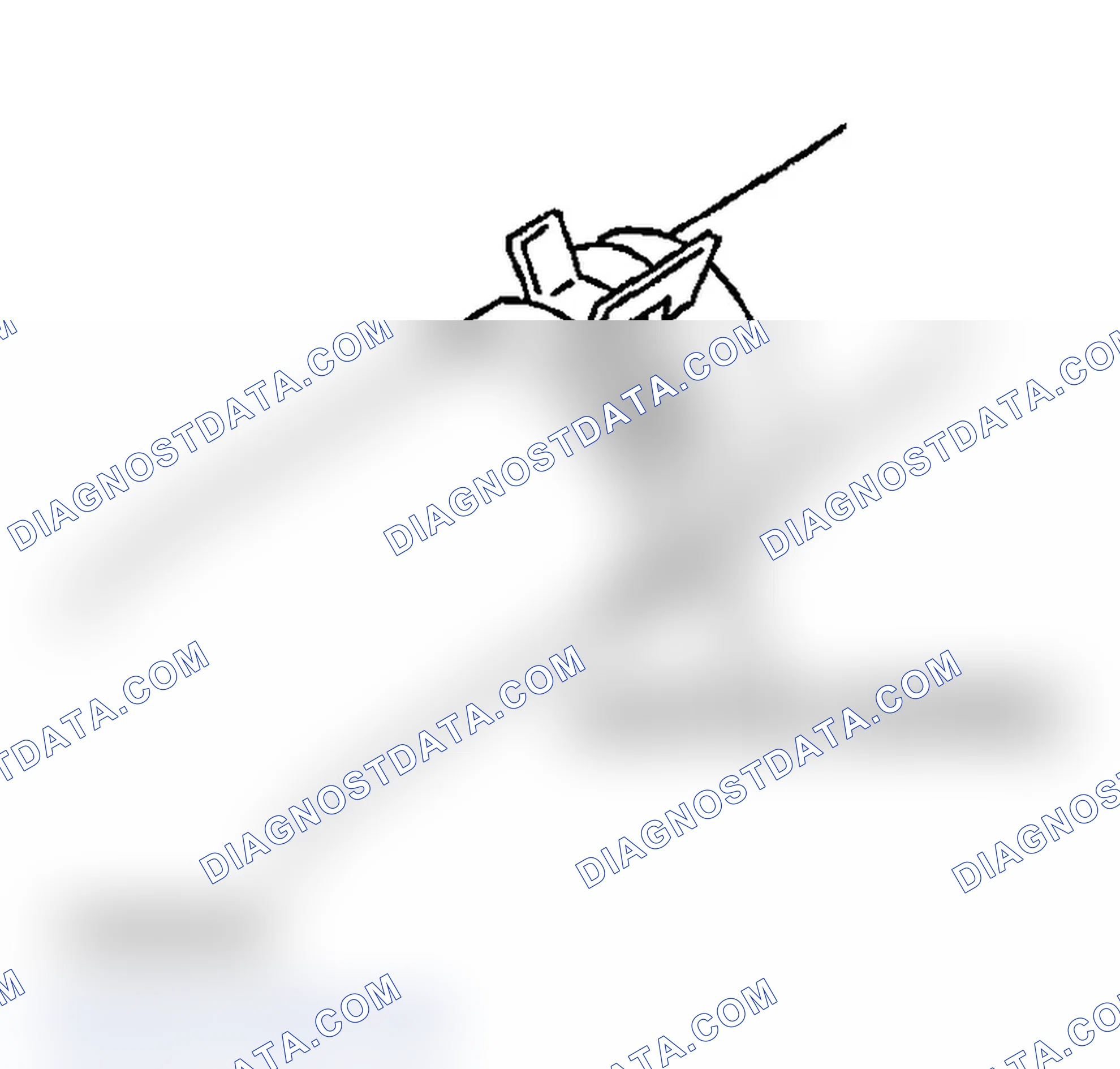 Scheme 134: << A >> RADIATOR UPPER HOSE DISCONNECTION