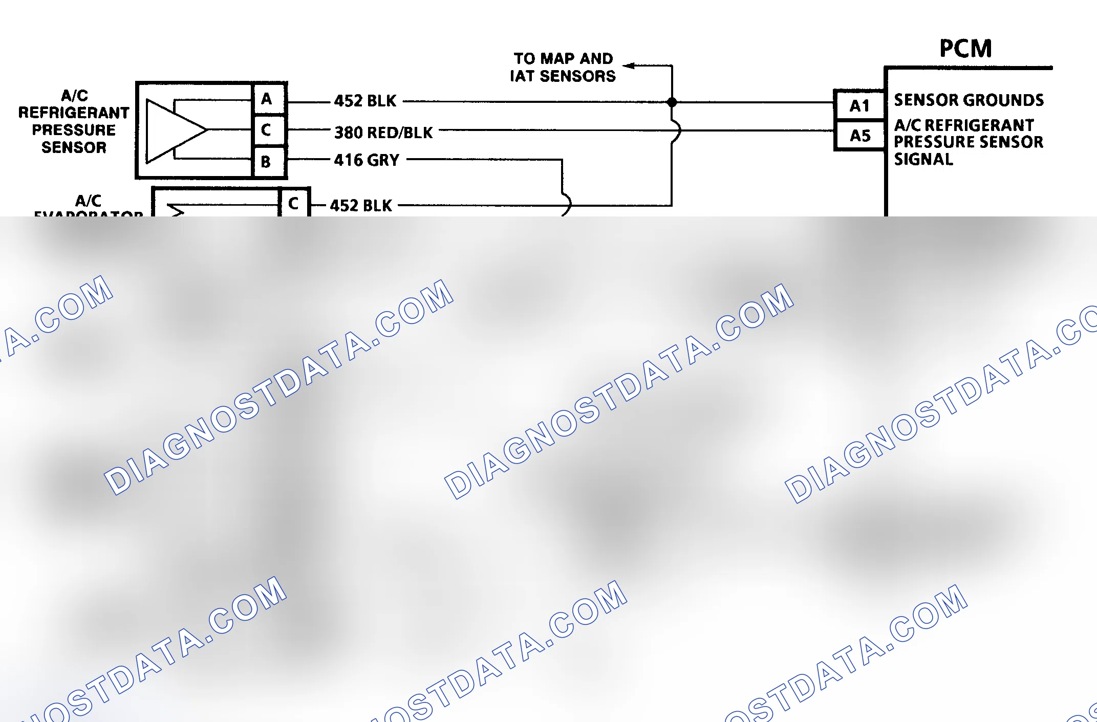 Scheme 46: Code 61 Schematic (3.4L (VIN S)) A/C System Performance