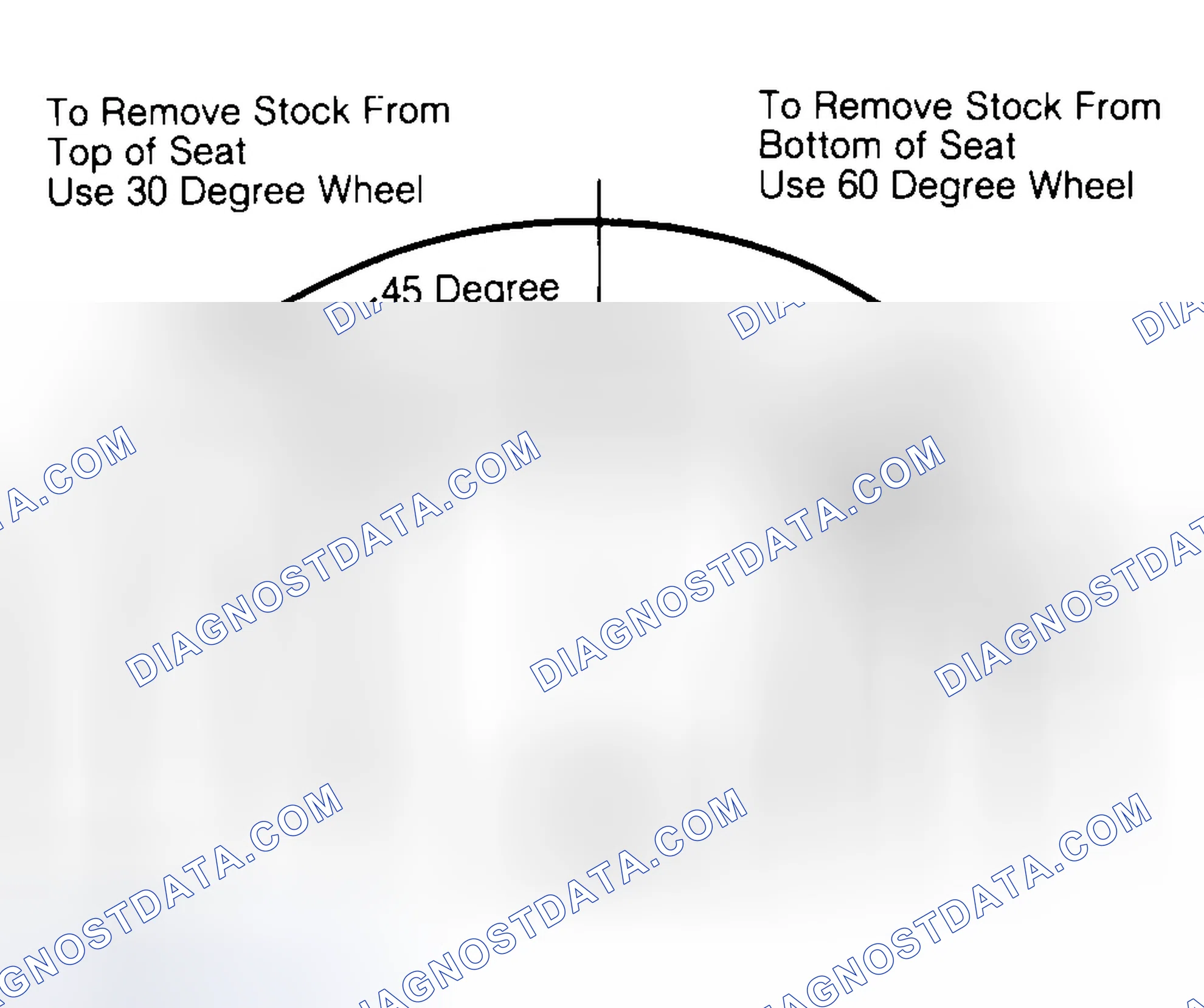 Scheme 19: Adjusting Valve Seat Width