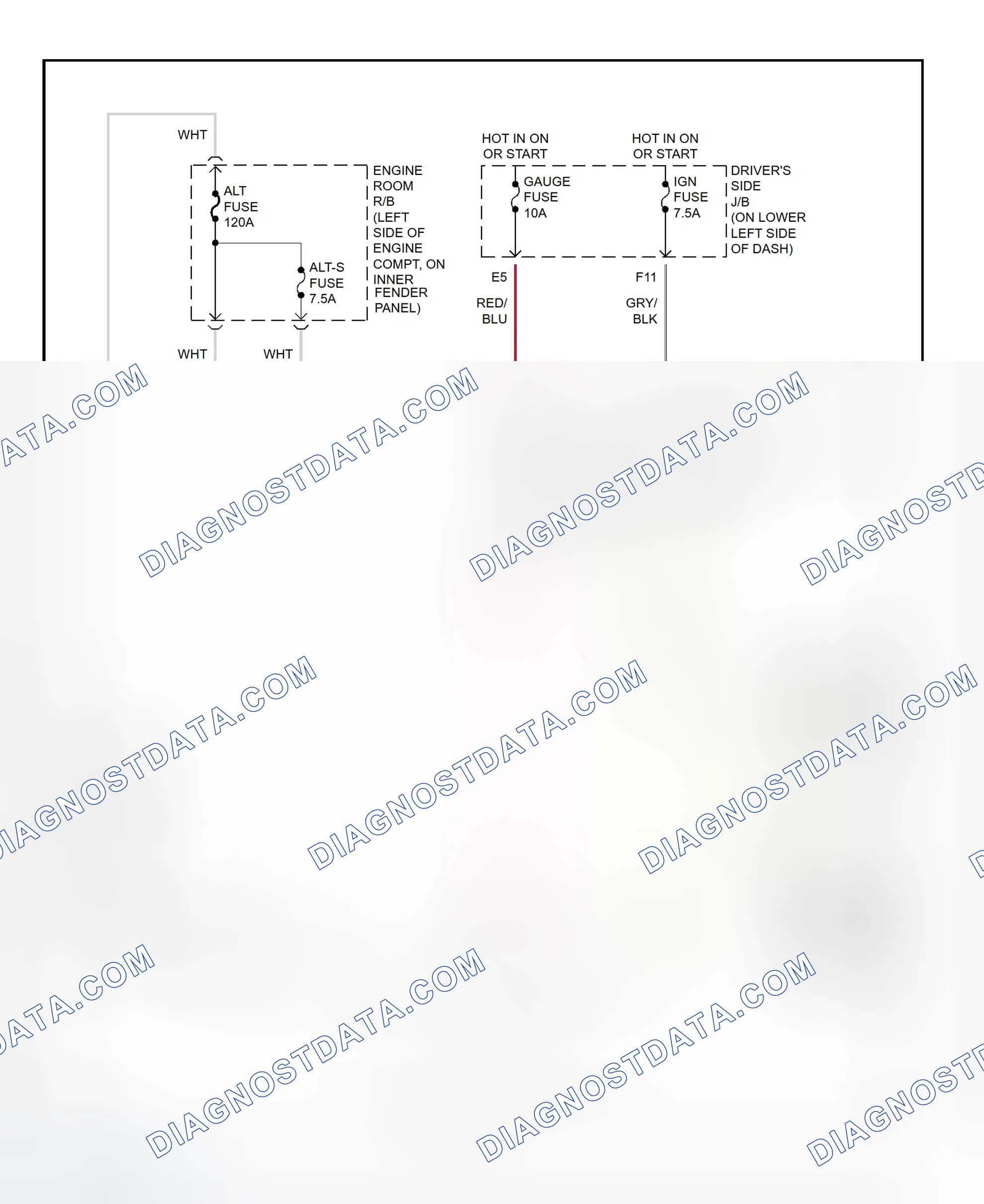 Scheme 15: Charging System Wiring Diagram (4Runner)