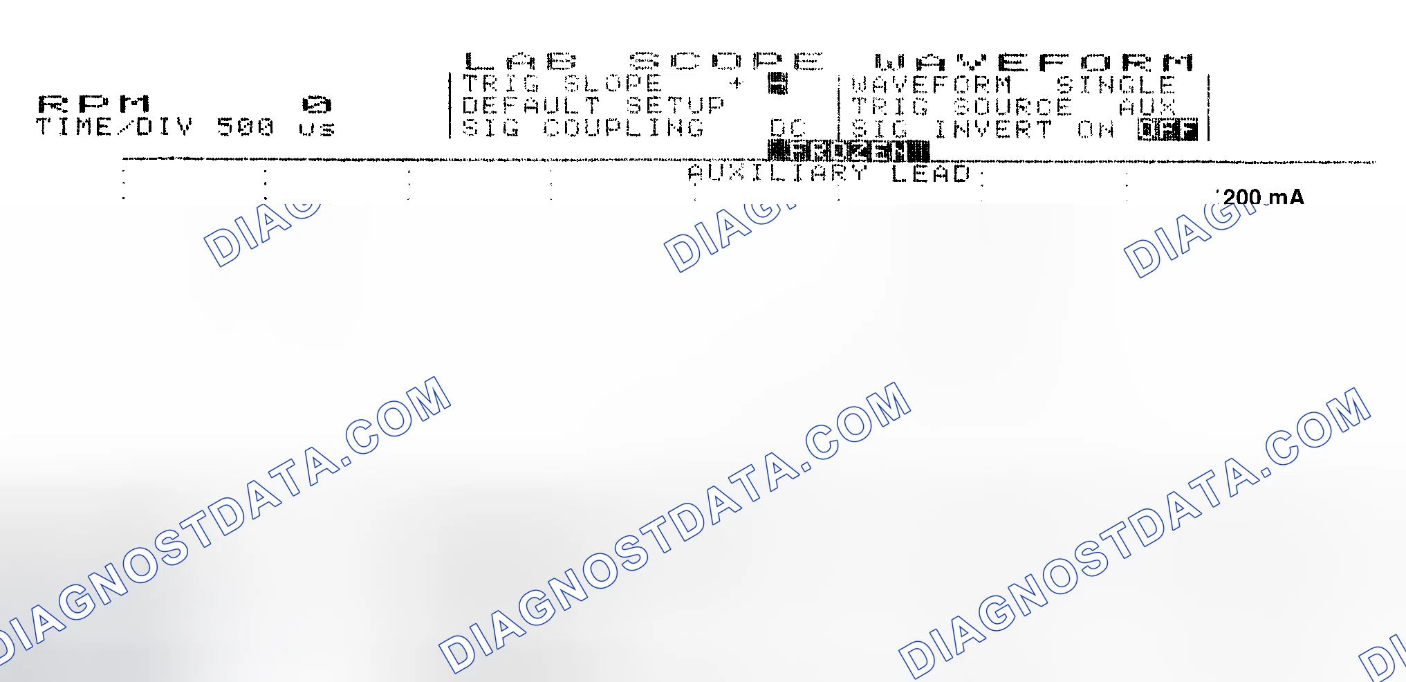 Scheme 17: Single Injector w/Normal Current Flow - Current Pattern