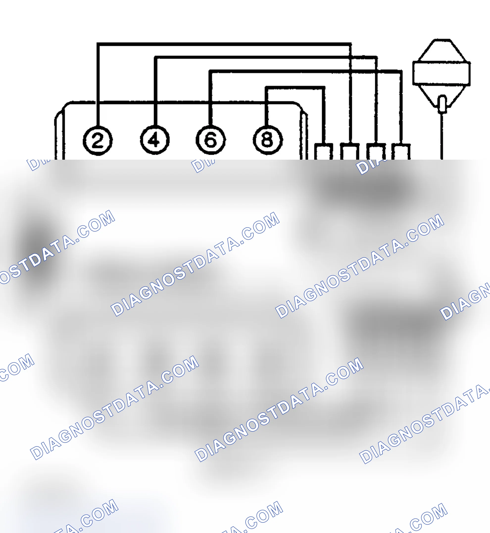 Scheme 7: Firing Order (5.0L & 5.7L)