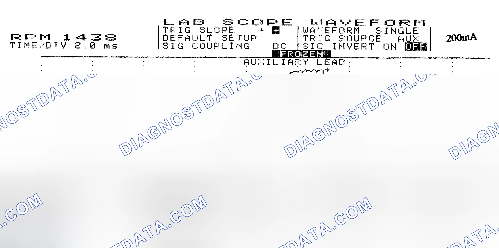 Scheme 15: Single Injector w/Normal Current Flow - Current Pattern