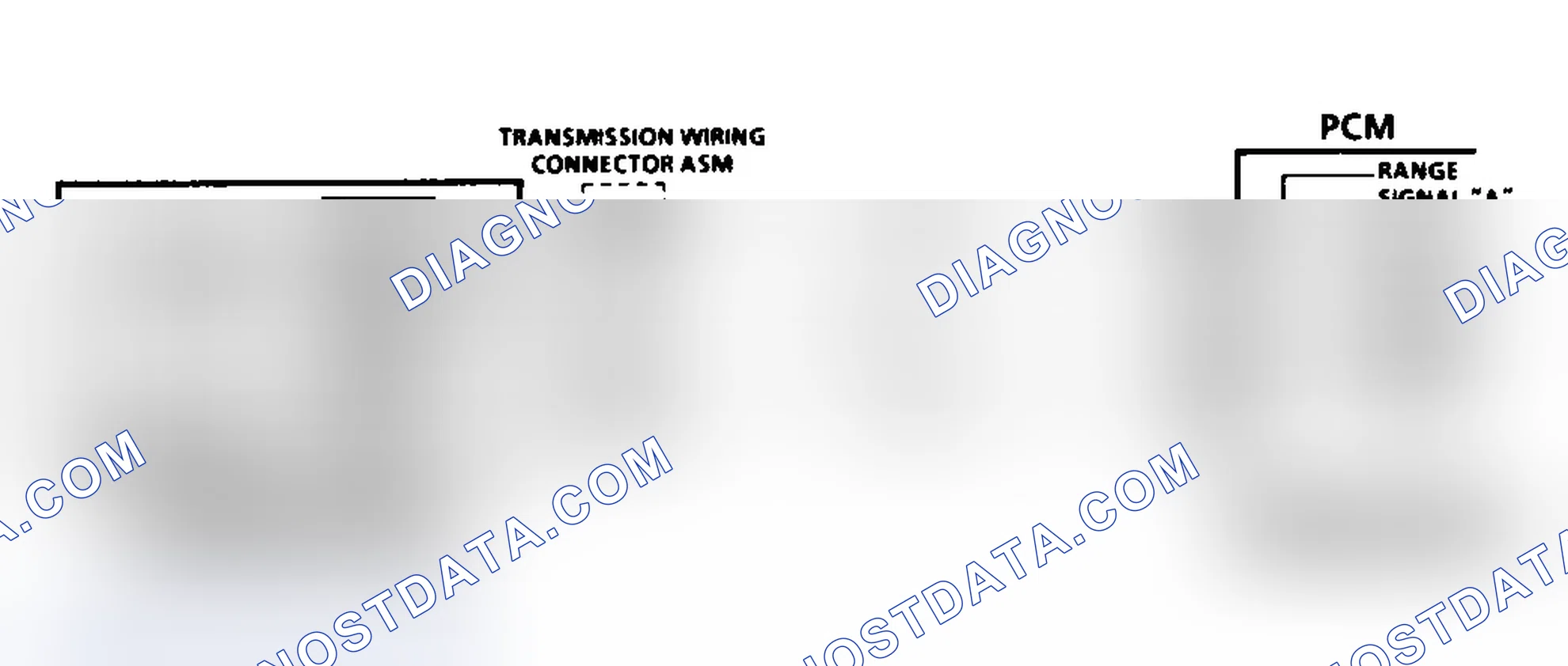 Scheme 282: Code 28 Schematic (4L80-E Transmission (Gasoline) Transmission Range Pressure Switch