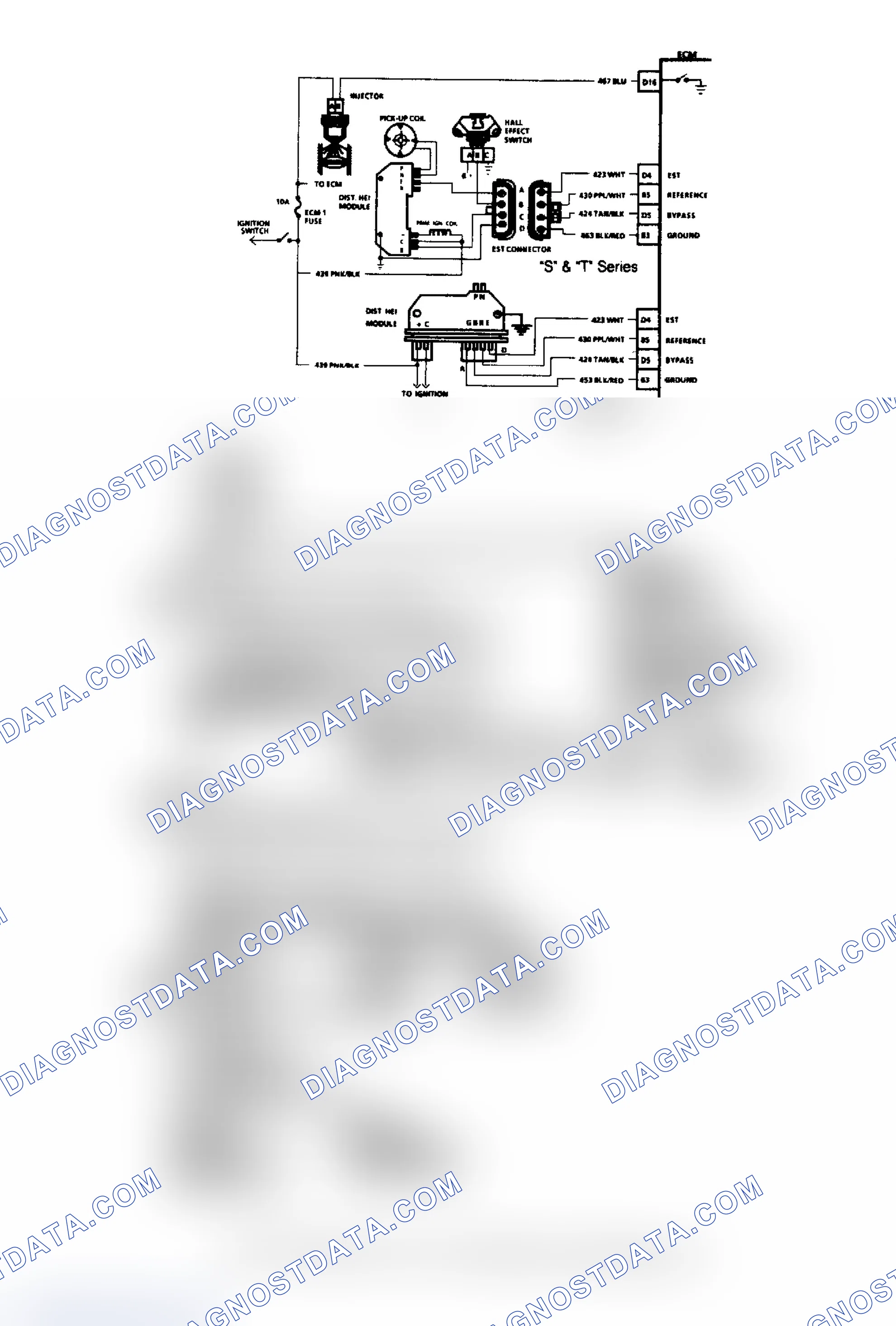Scheme 35: Chart A4, Injector Circuit Diagnosis (2.5L)