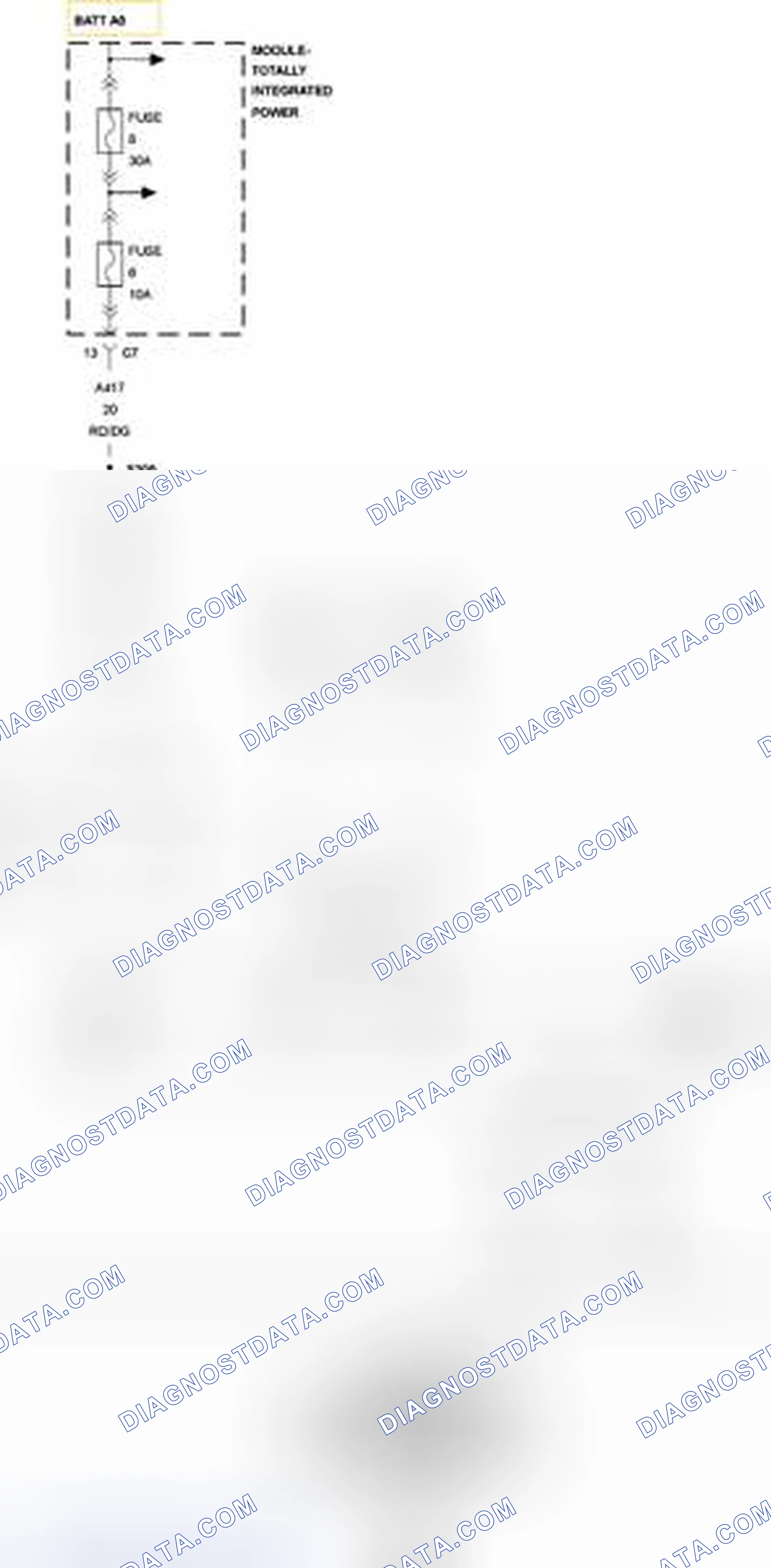 Scheme 257: NO RESPONSE FROM HFM (HANDS FREE MODULE)