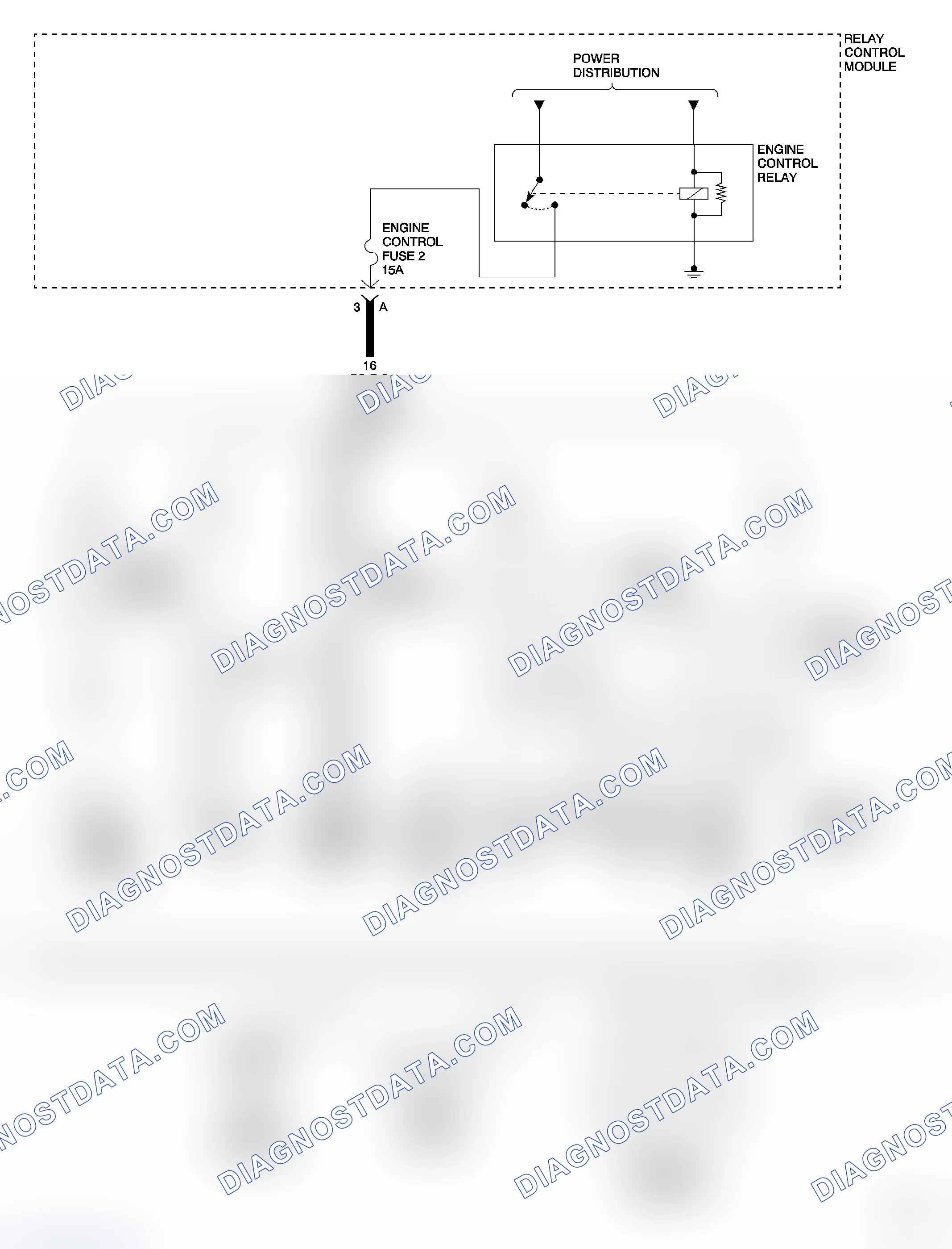 Scheme 201: P0412-SECONDARY AIR INJECTION SWITCHOVER SOLENOID CIRCUIT