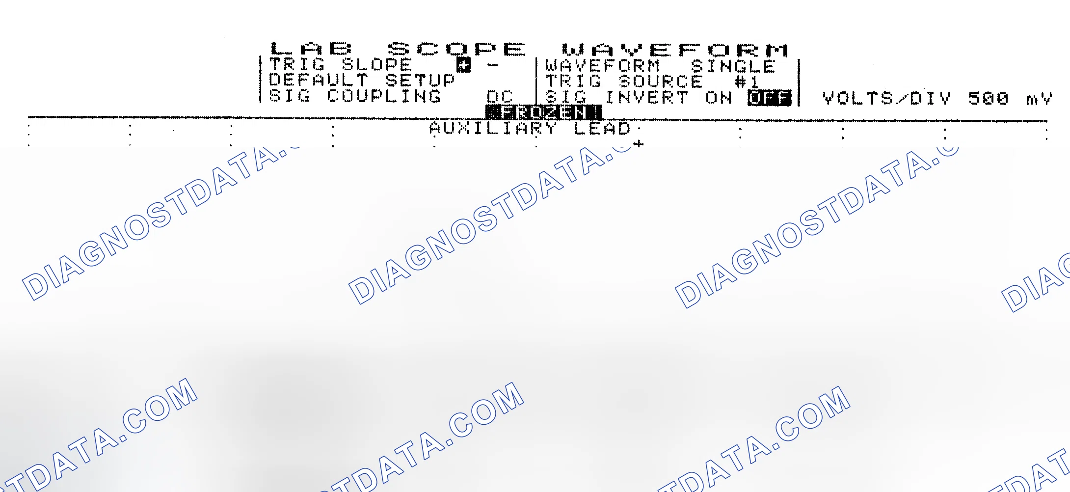 Scheme 10: Single Injector w/Excessive Current Flow - Current Pattern