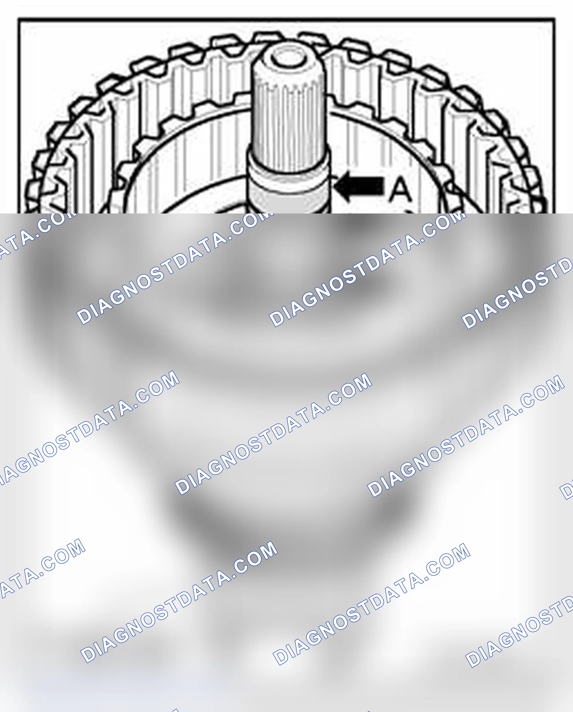 Scheme 567: Check input shaft cylinder running and sealing surfaces for wear