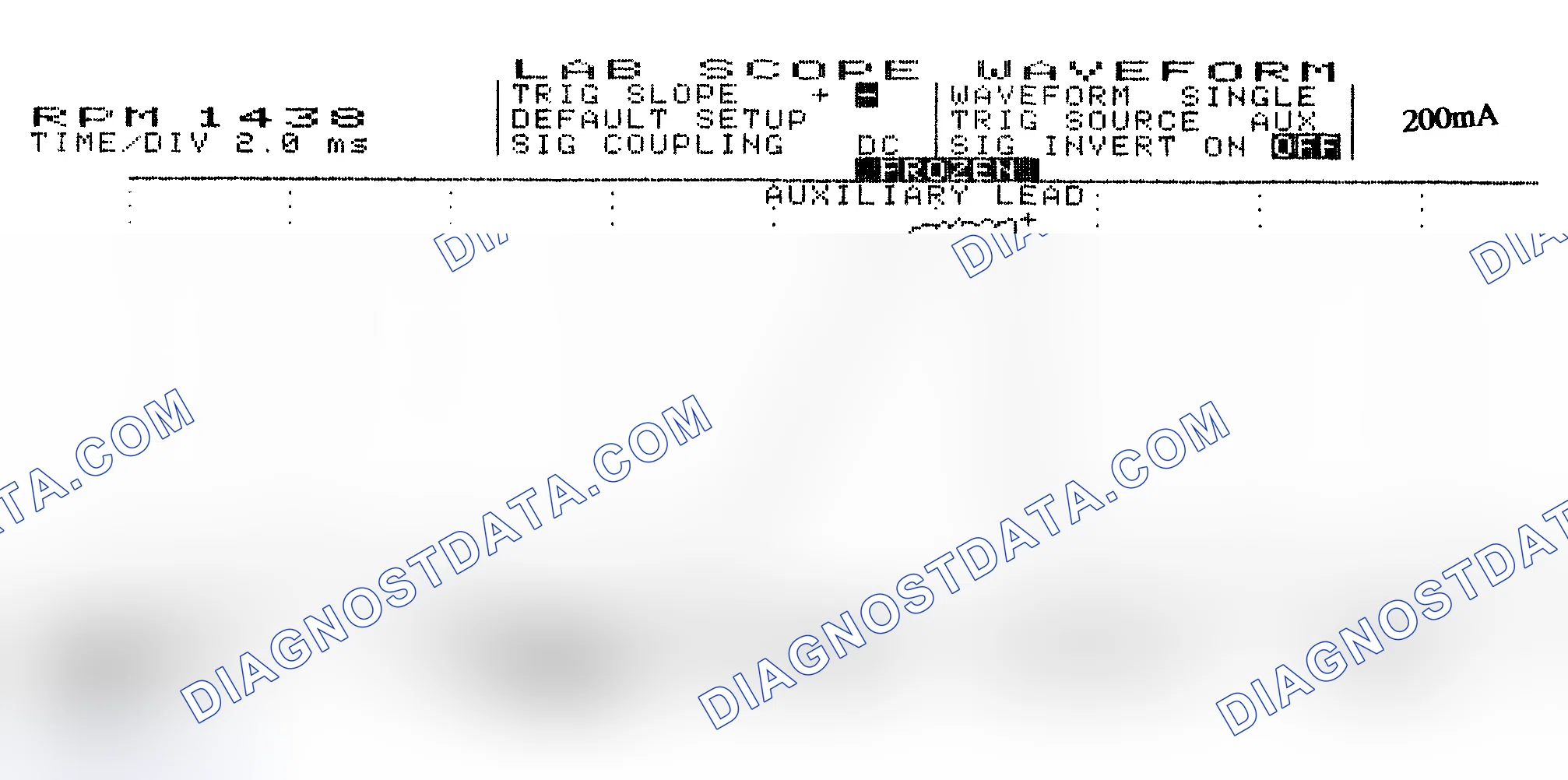 Scheme 15: Single Injector w/Normal Current Flow - Current Pattern