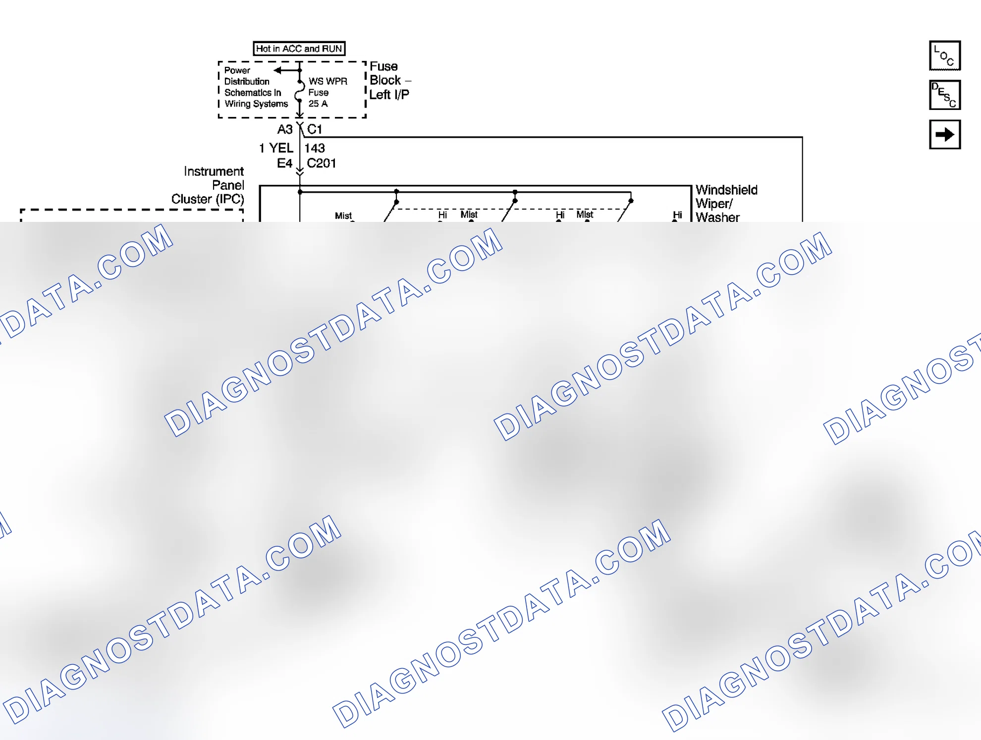 Scheme 1: Wiper/Washer System Schematics