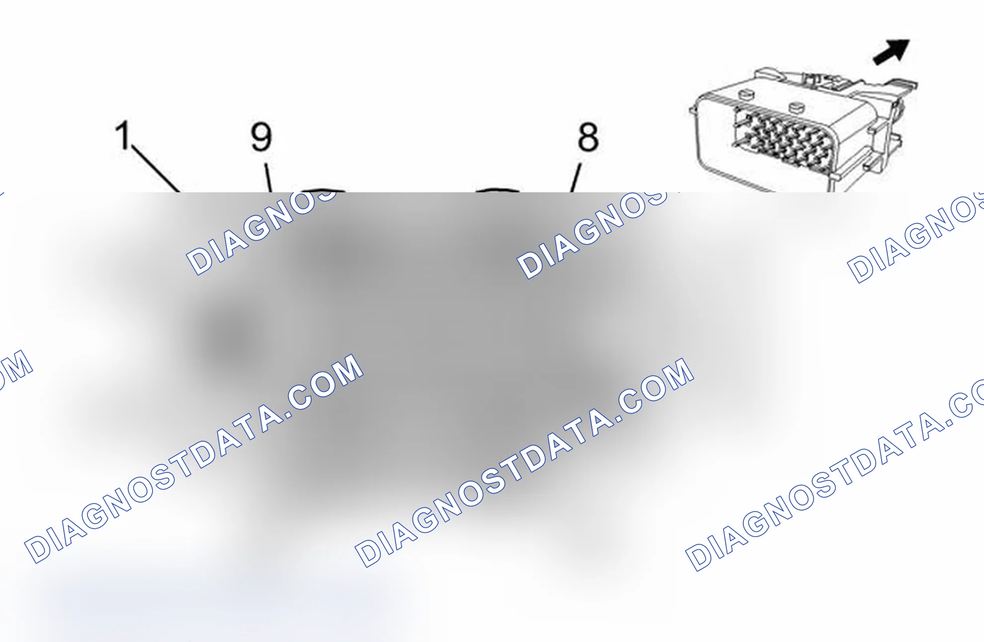 Scheme 219: X102 Forward Lamp Harness to Body Harness (F45)