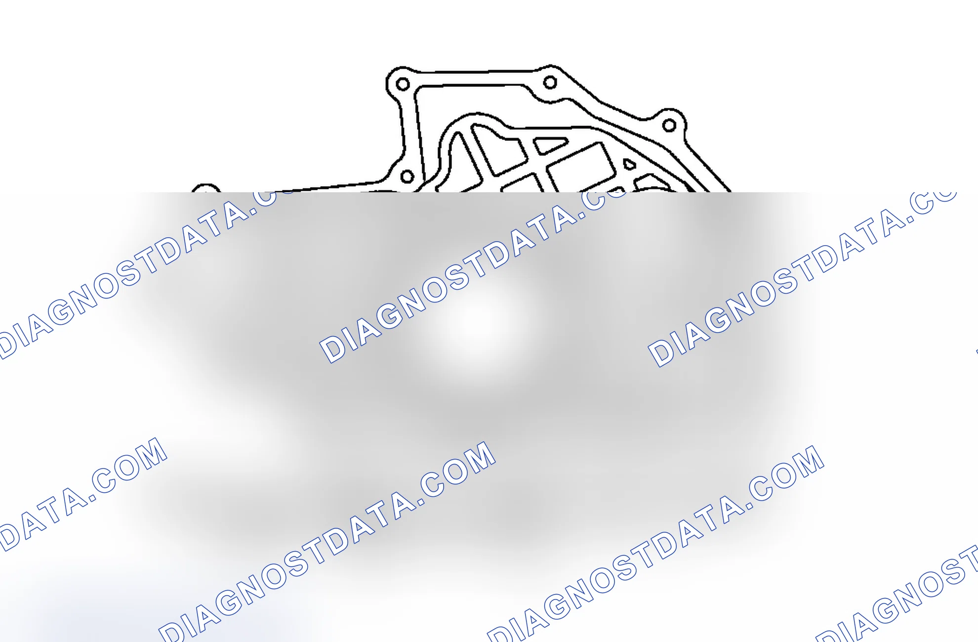 Scheme 91: Crankshaft Rear Oil Seal Housing