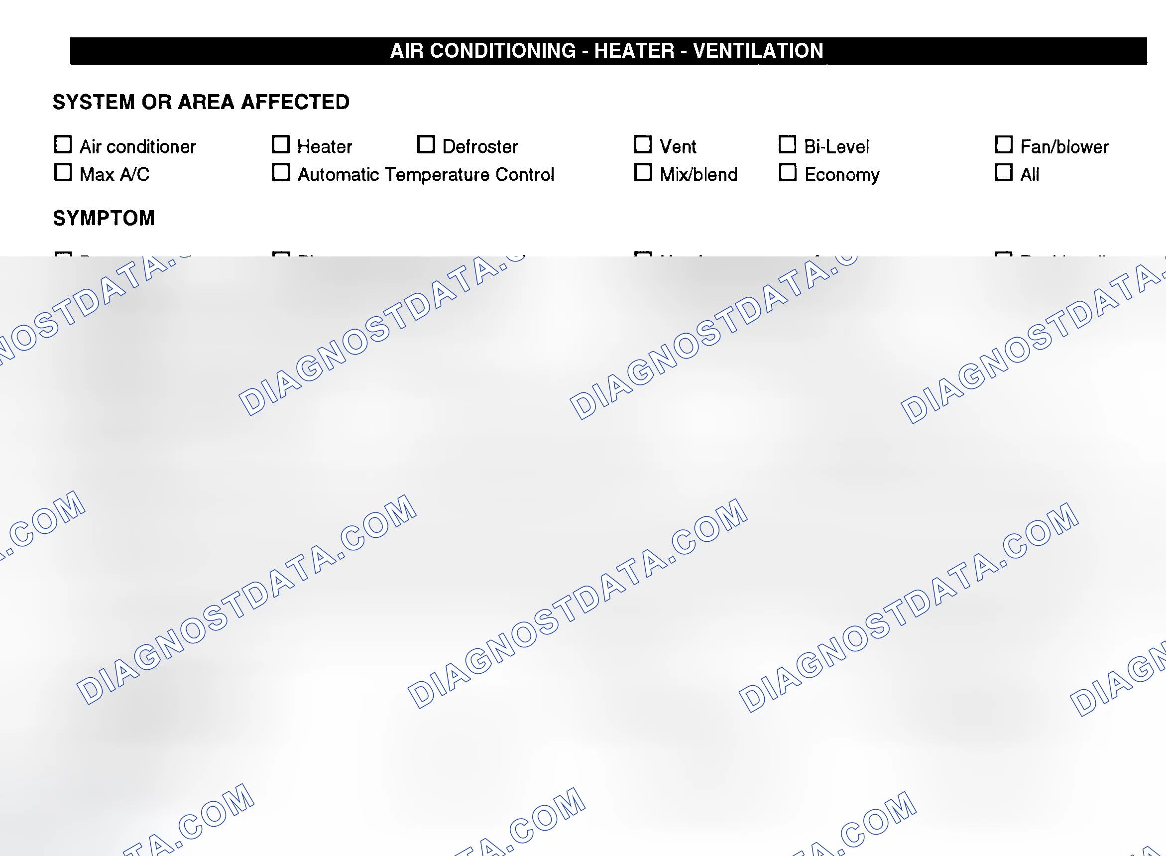 Scheme 8: Air Conditioning, Heater & Ventilation