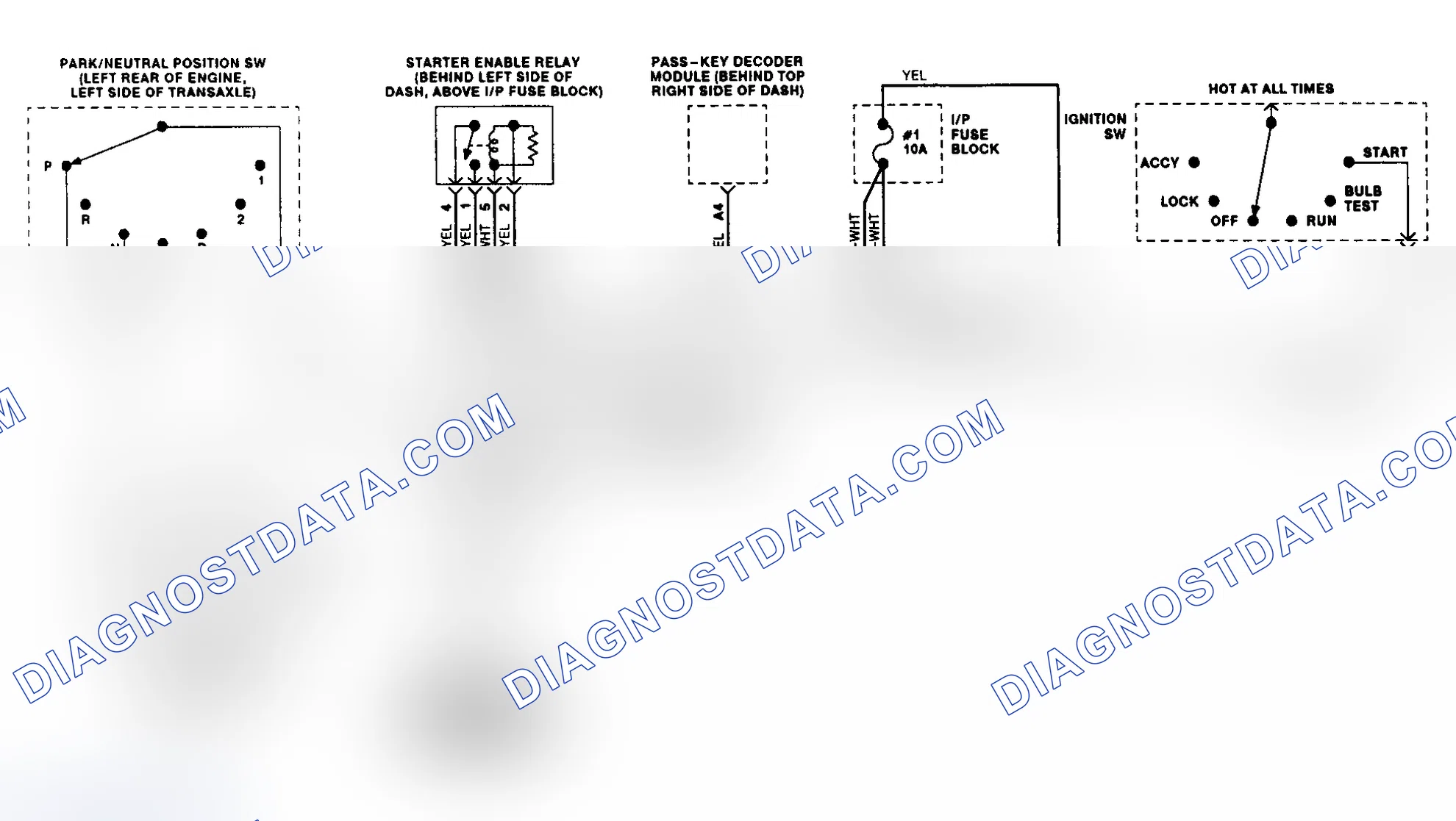 Scheme 27: Starter System Schematic (LeSabre & Park Avenue)