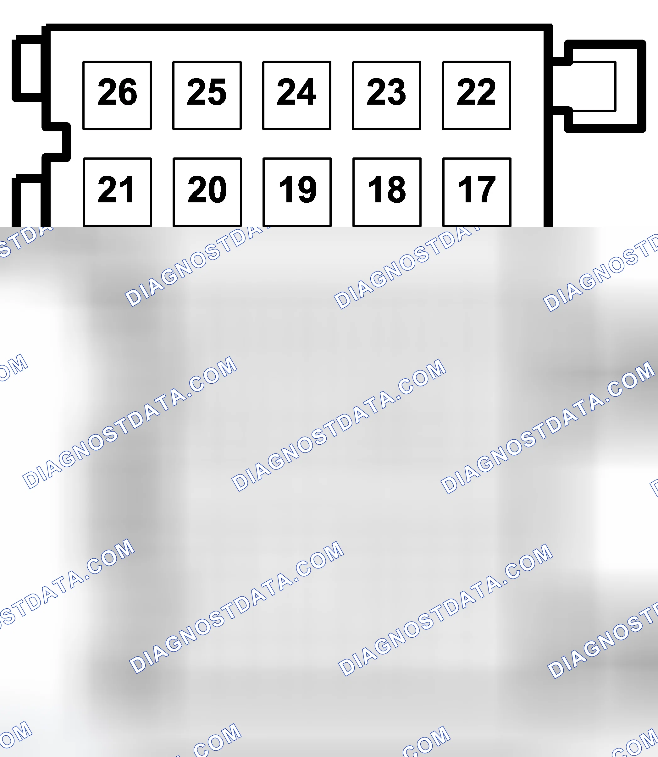 Scheme 150: Main unit connections (26-pin)