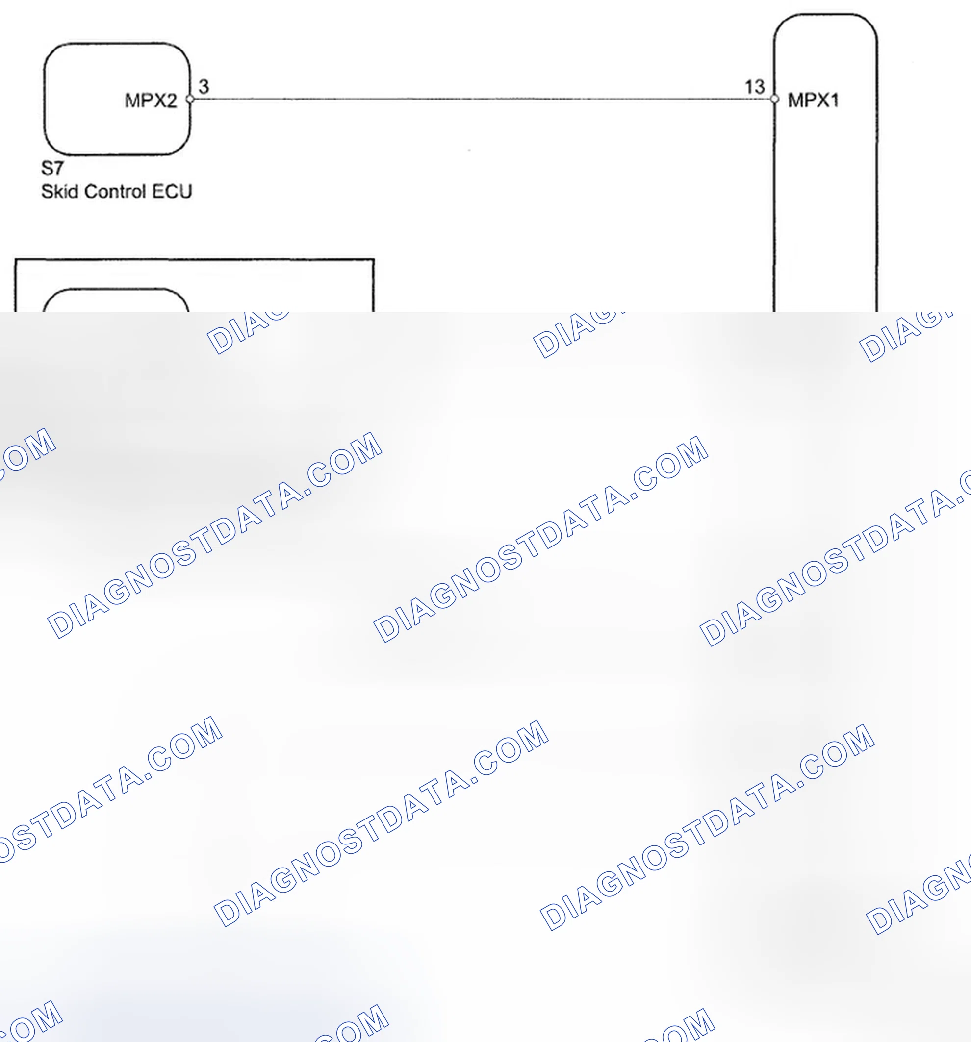 Scheme 71: Airbag ECU Communication - Wiring Diagram