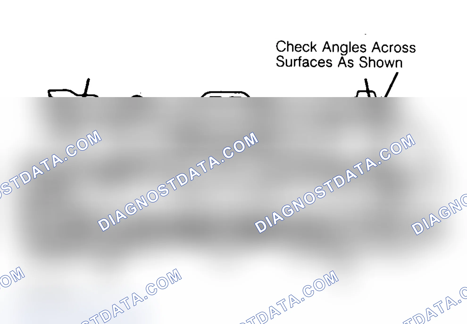 Scheme 5: Checking Cylinder Head for Warpage