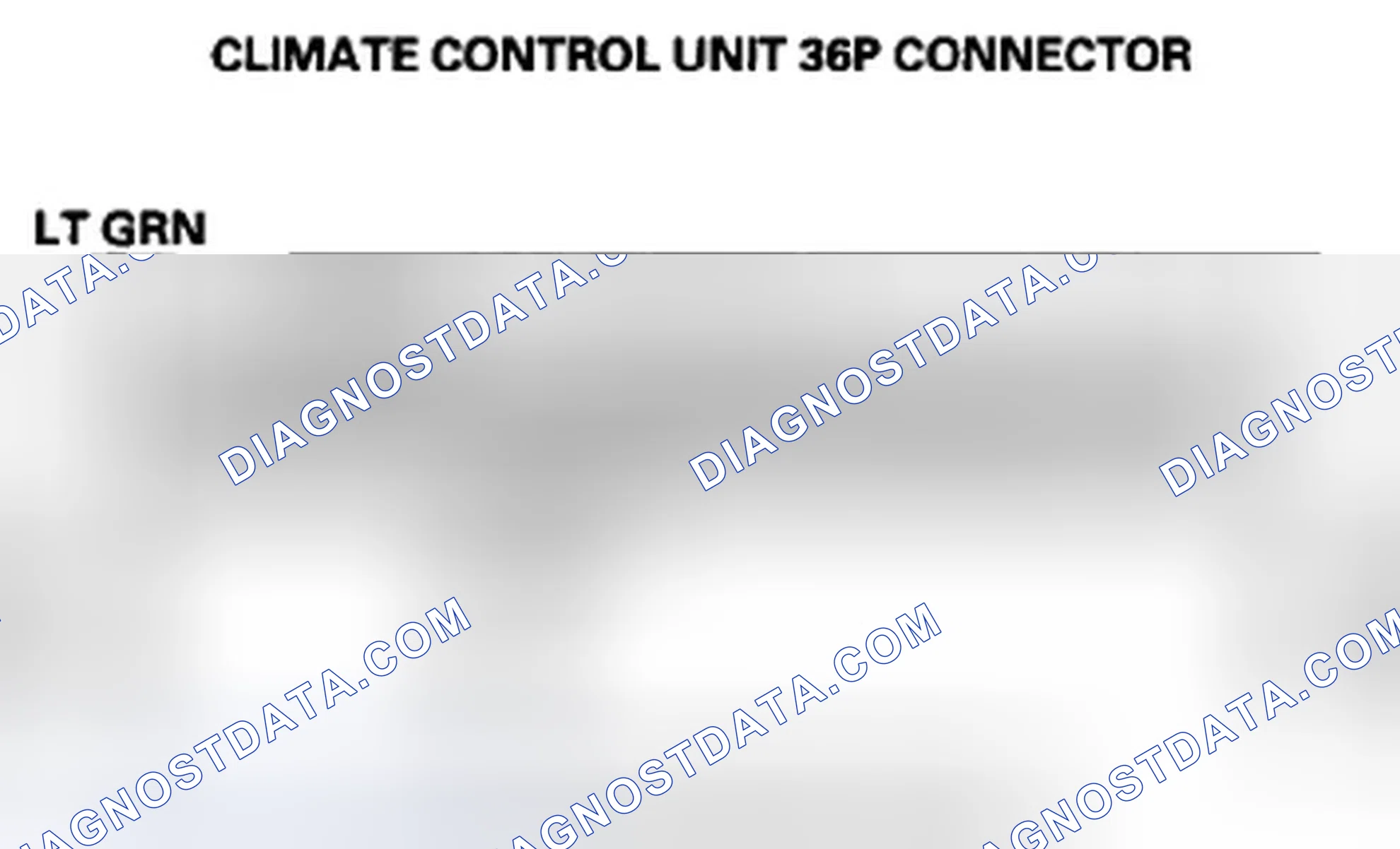 Scheme 164: DTC B2968 or DTC indicator K and AUTO: A Short in the Humidity Sensor Circuit