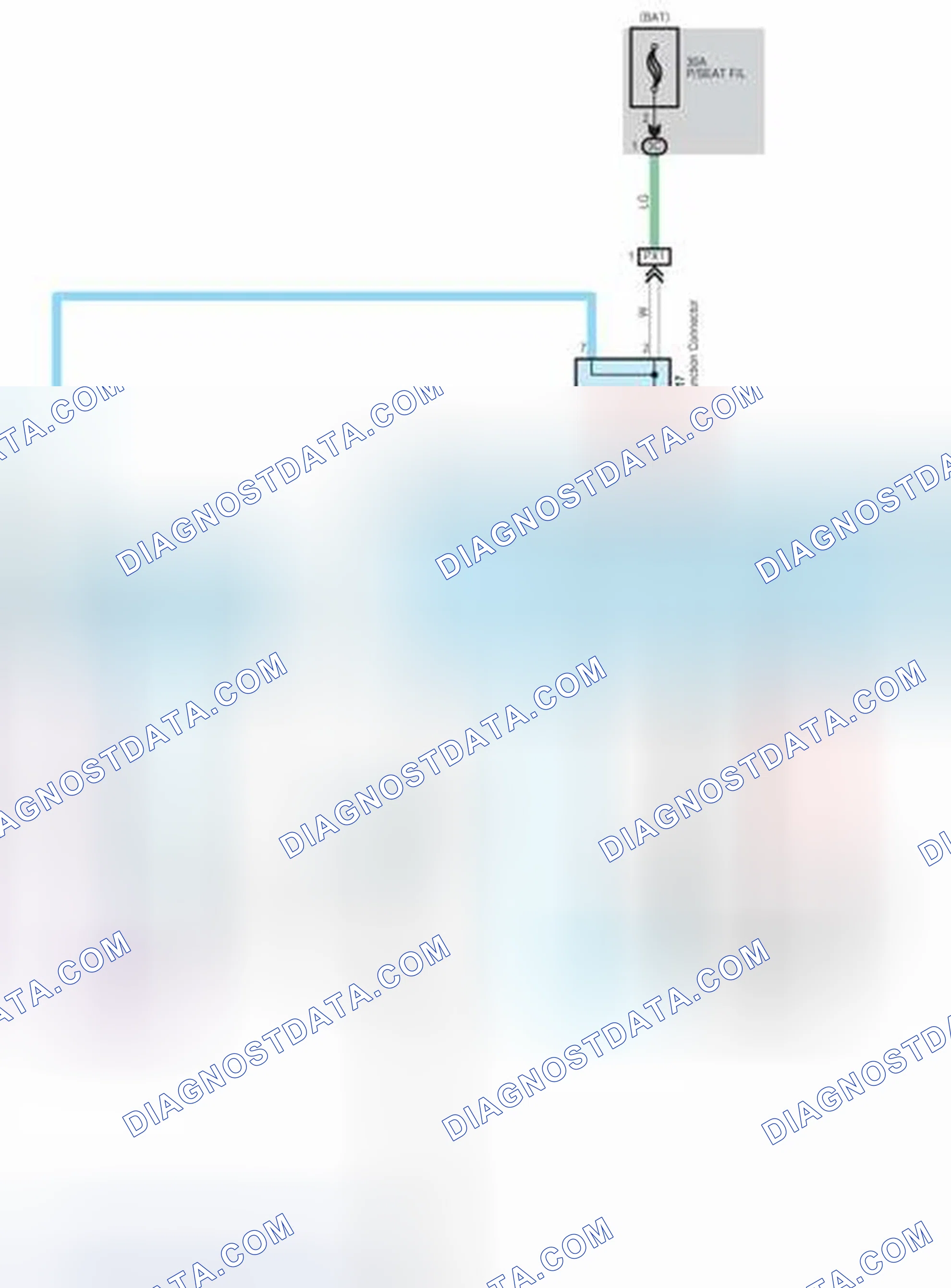 Scheme 209: Power Seat (Driver's Seat w/o Seat Position Memory)