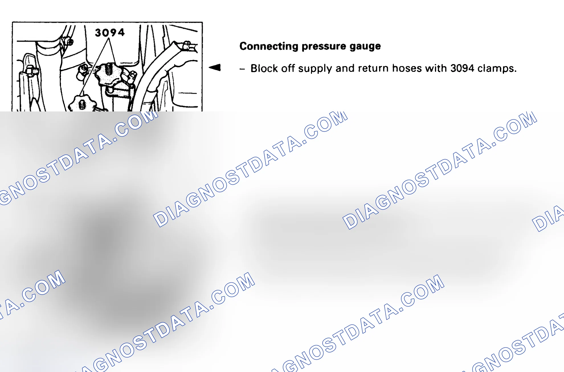 Scheme 5: POWER STEERING PUMP PRESSURE TEST