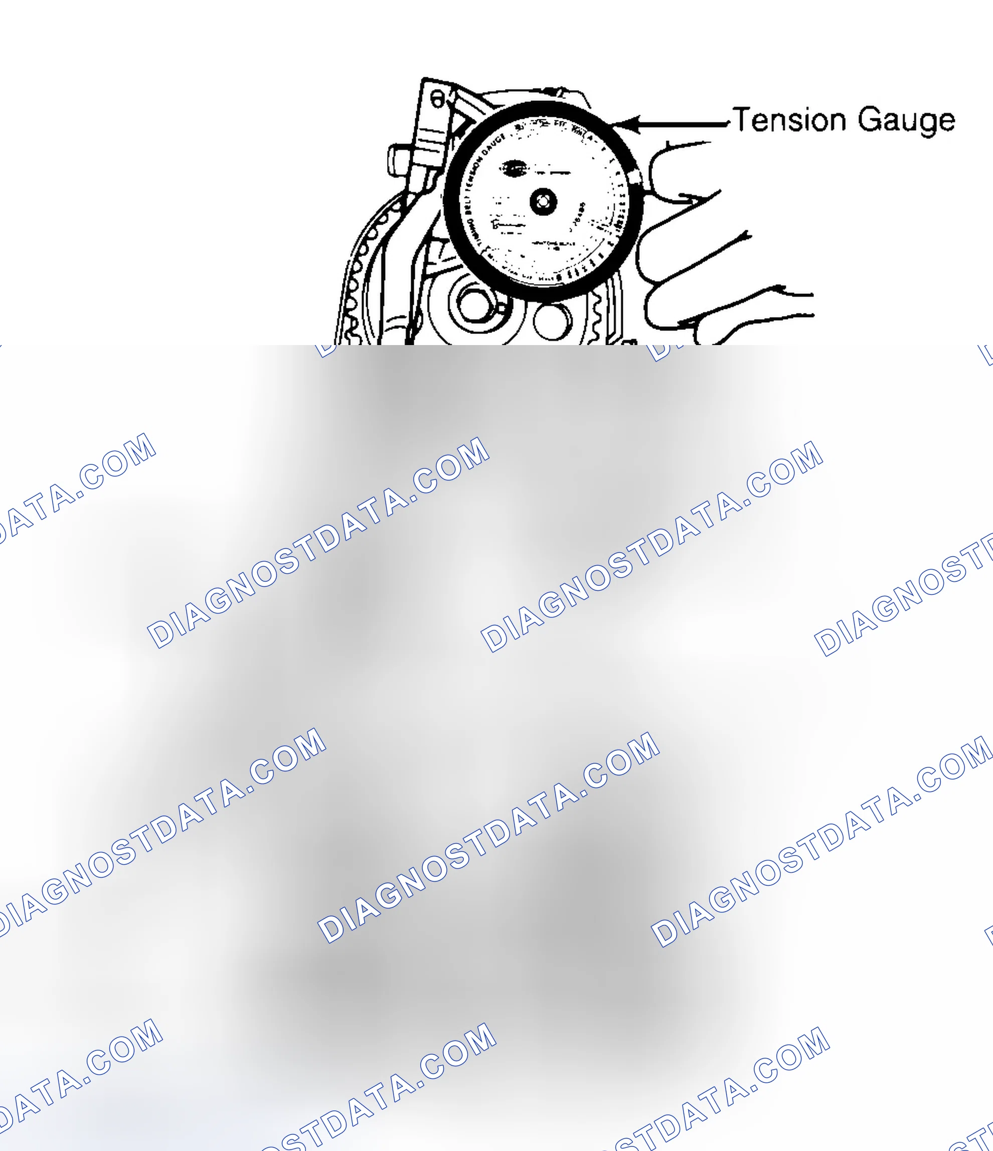 Scheme 3: Adjusting Typical Timing Belt Tension