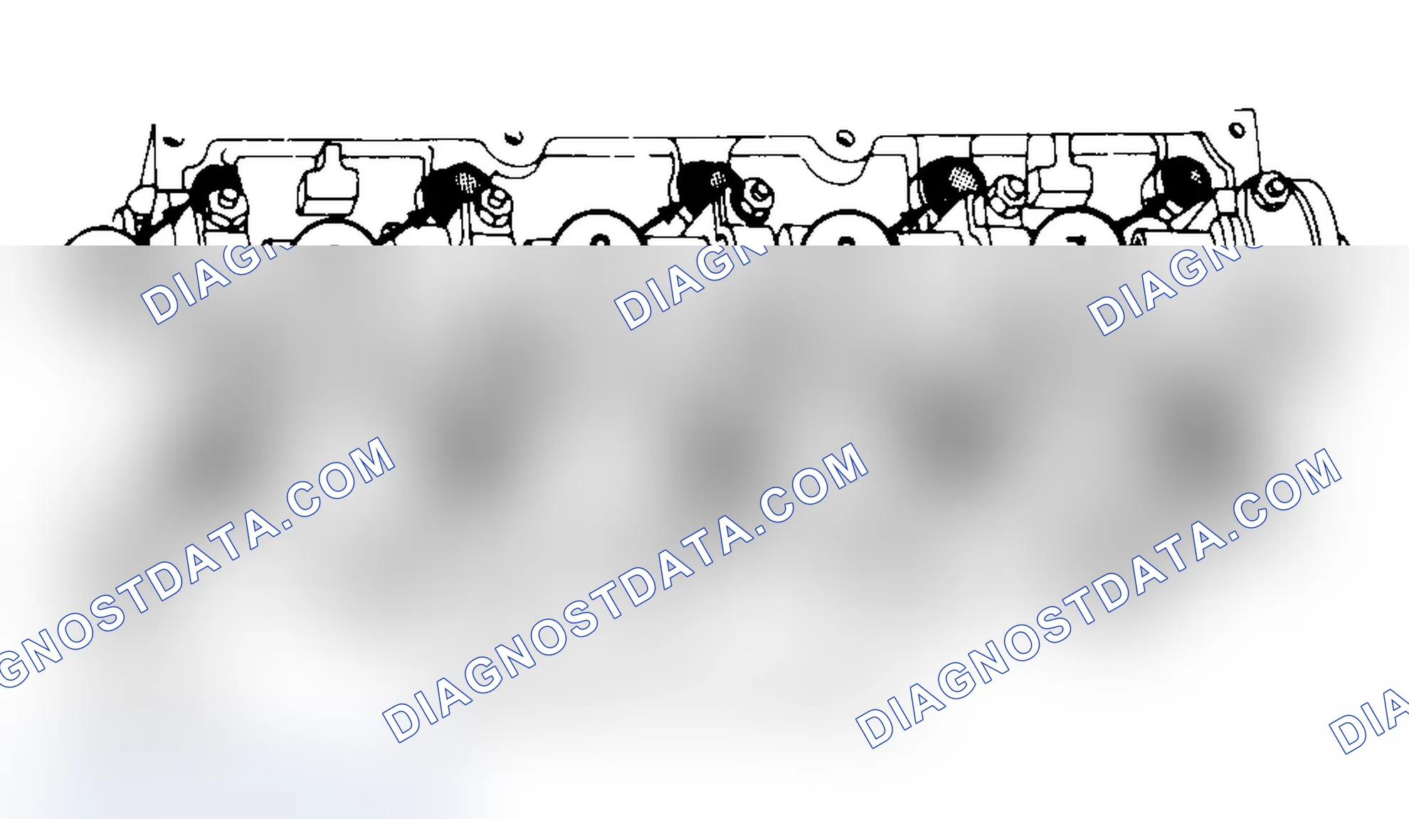 Scheme 3: Typical Cylinder Head Tightening or Loosening Sequence
