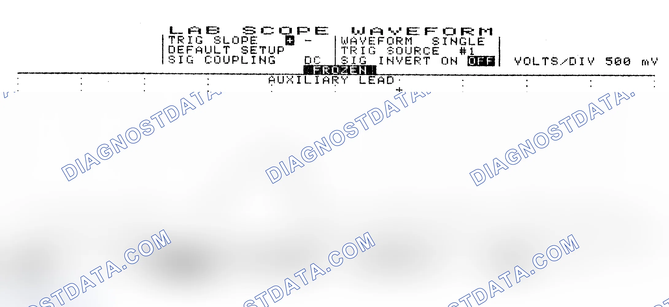 Scheme 10: Single Injector w/Excessive Current Flow - Current Pattern