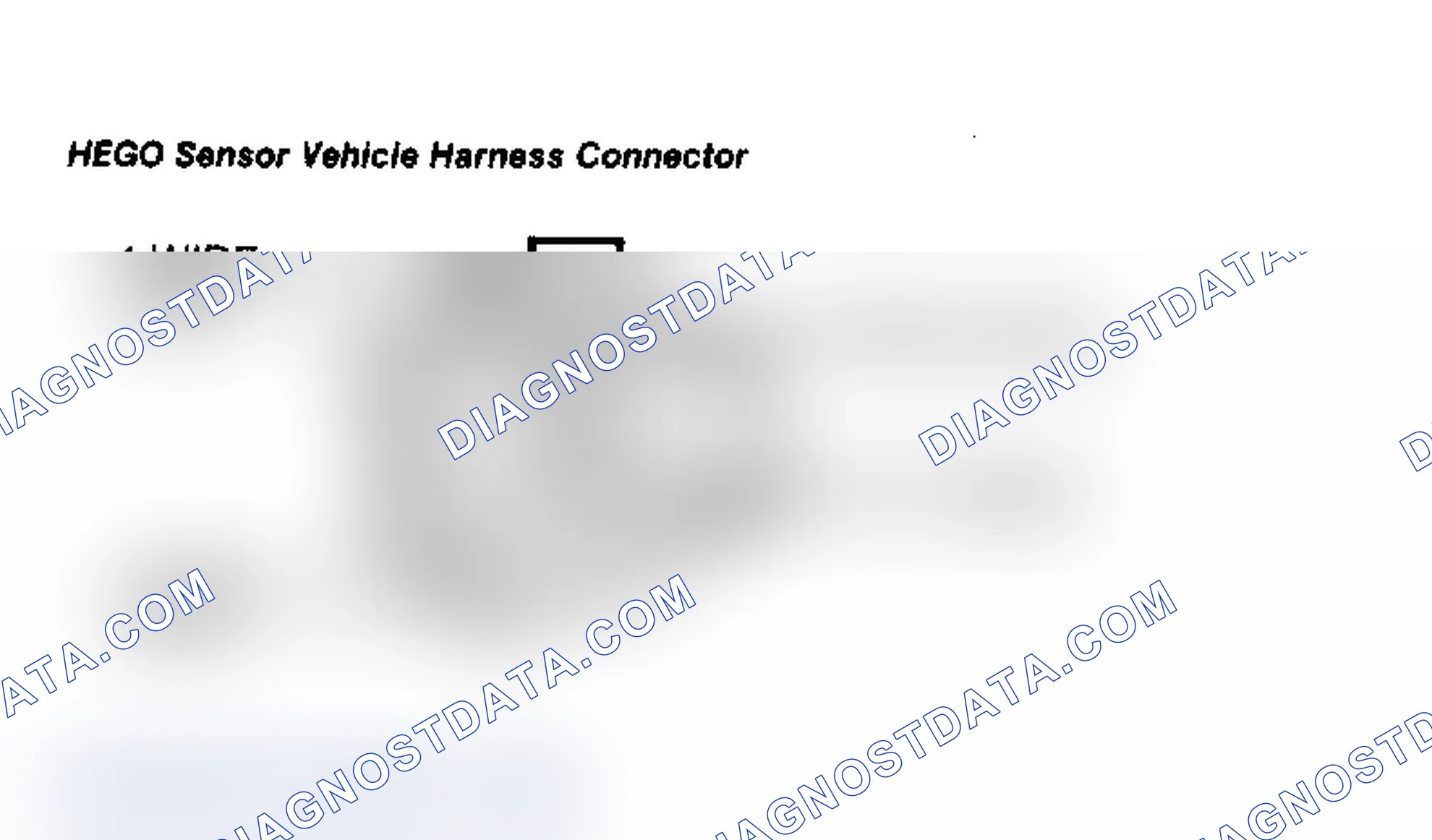 Scheme 46: HEGO Sensor Vehicle Harness Connector