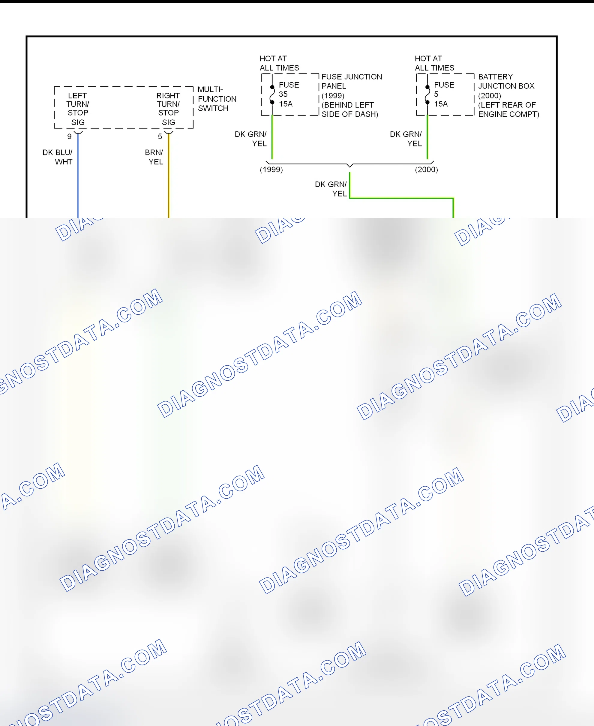 Scheme 45: Trailer/Camper Adapter Wiring Diagram (Ranger)
