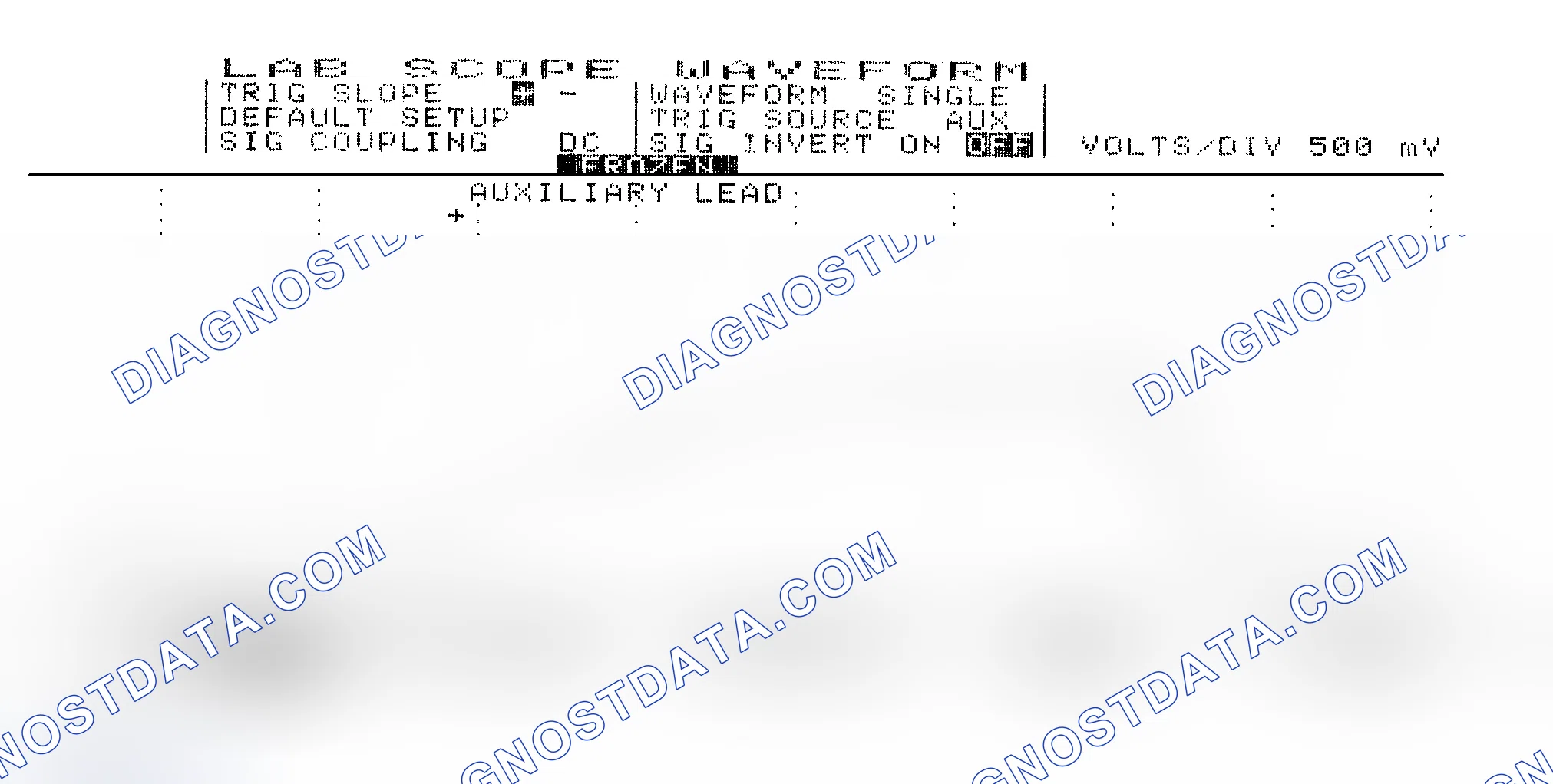 Scheme 14: Single Injector w/Excessive Current Flow - Current Pattern
