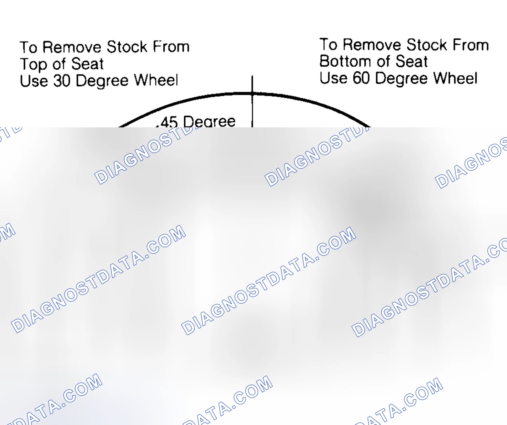 Scheme 19: Adjusting Valve Seat Width
