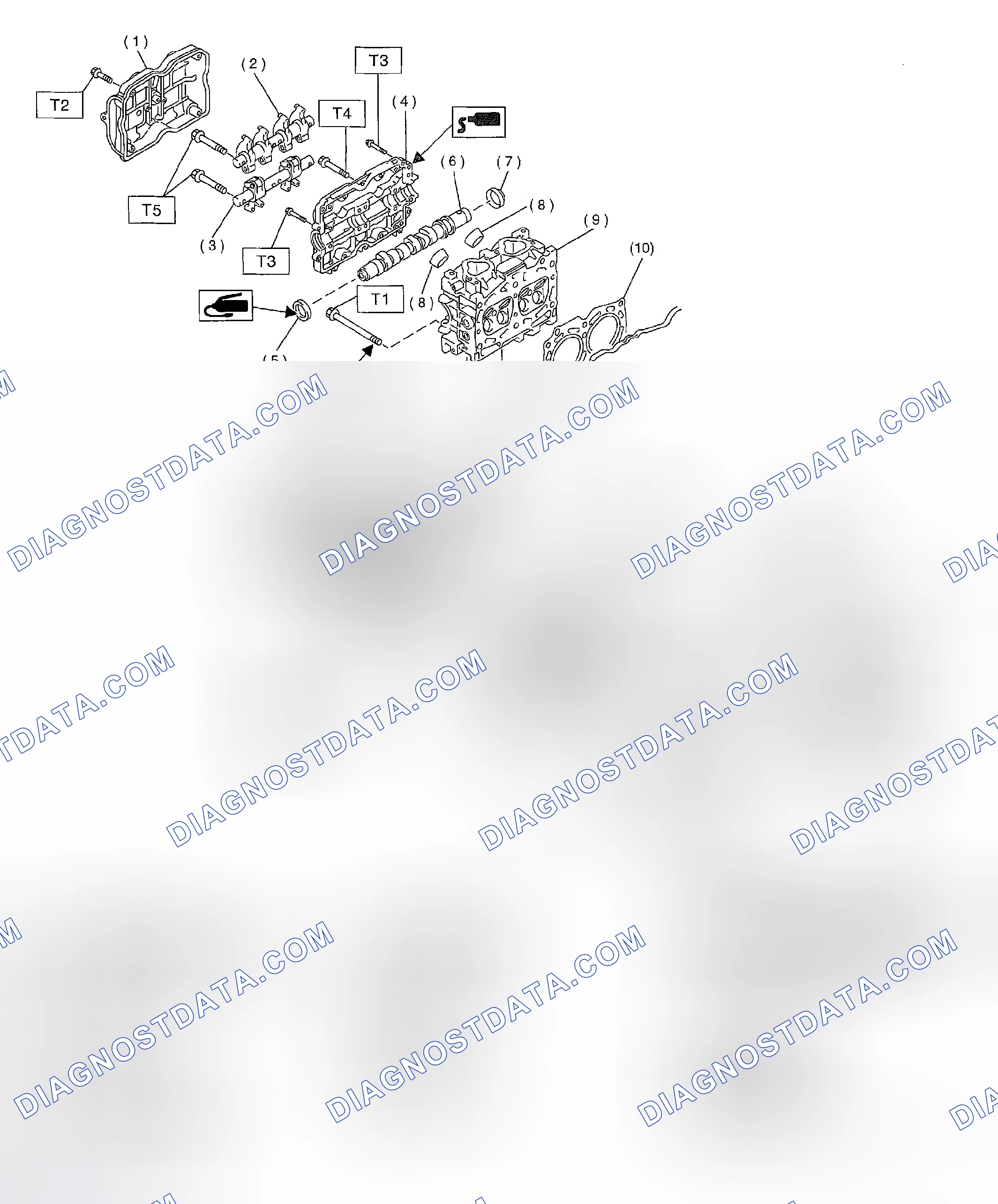 Scheme 236: CYLINDER HEAD AND CAMSHAFT