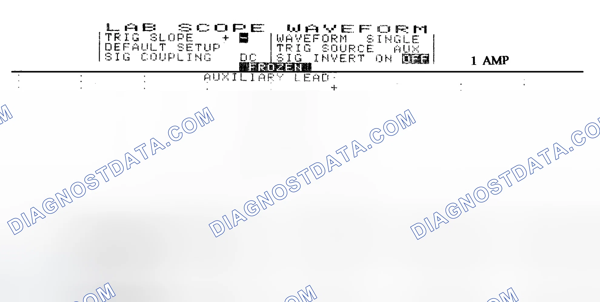 Scheme 20: Single Injector w/Normal Current Flow - Current Pattern