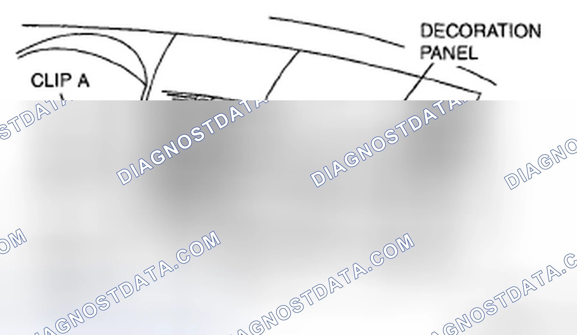 Scheme 89: DECORATION PANEL REMOVAL/INSTALLATION
