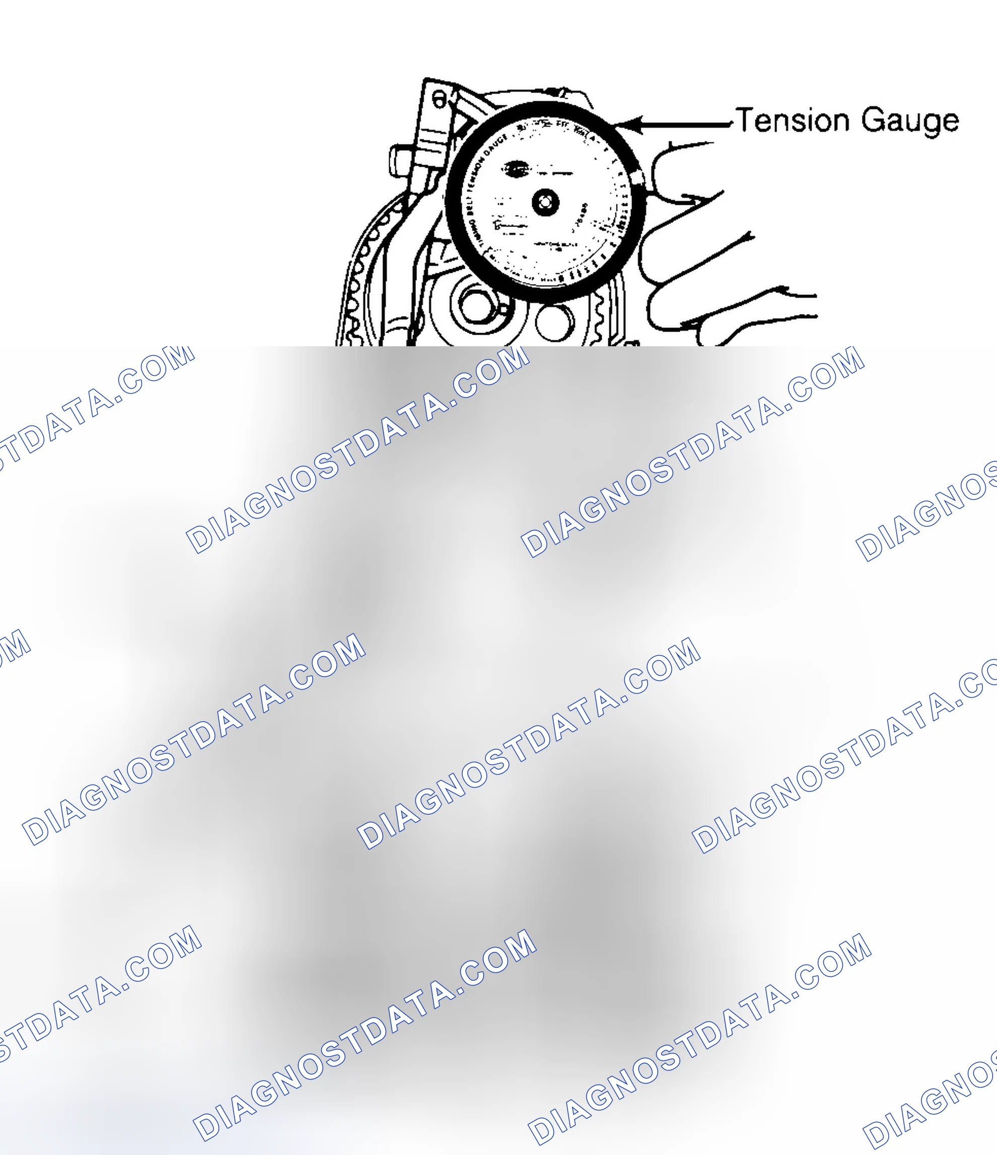 Scheme 3: Adjusting Typical Timing Belt Tension