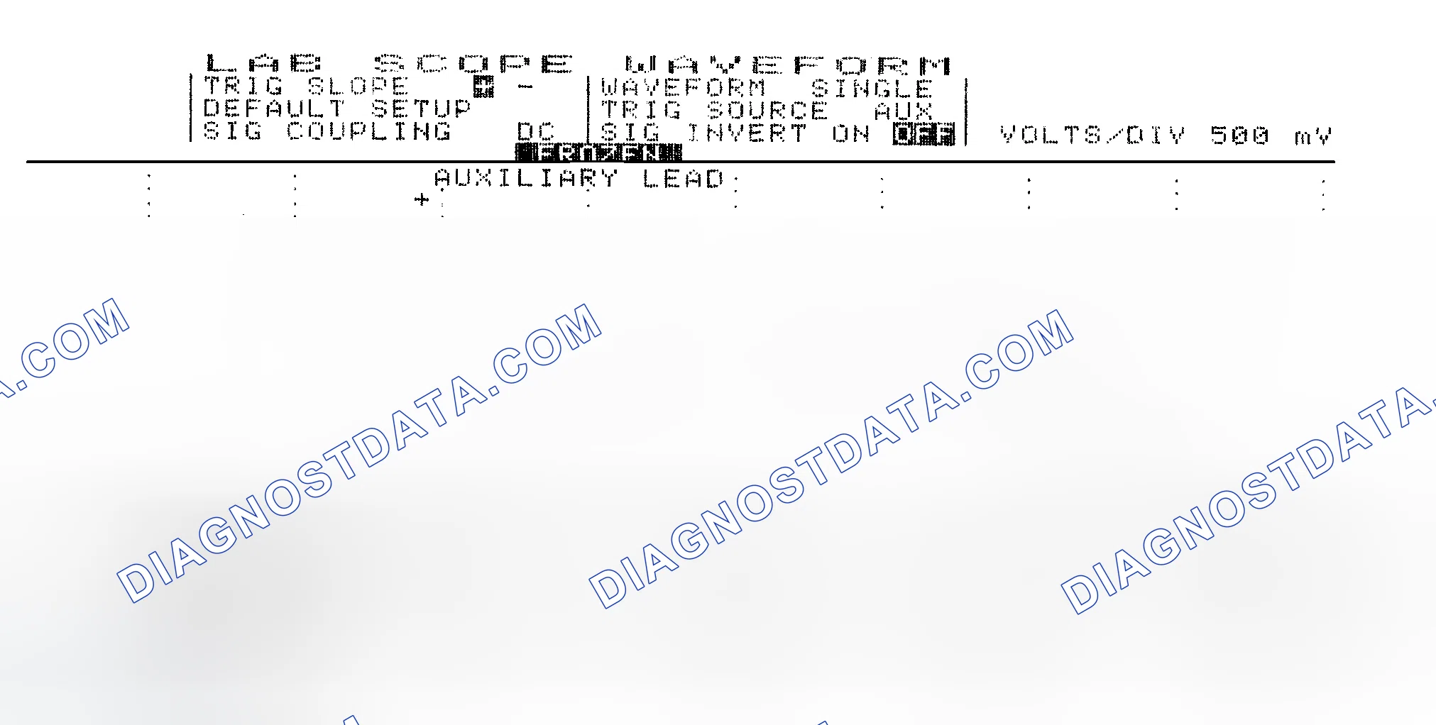 Scheme 14: Single Injector w/Excessive Current Flow - Current Pattern