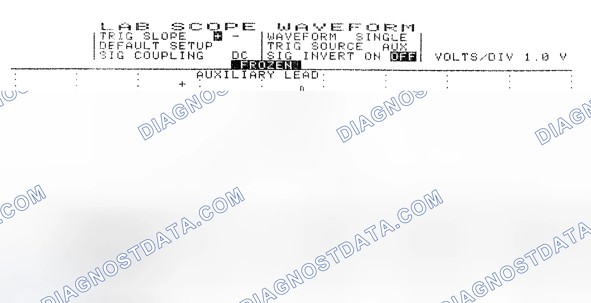 Scheme 19: Single Injector w/Excessive Current Flow - Current Pattern