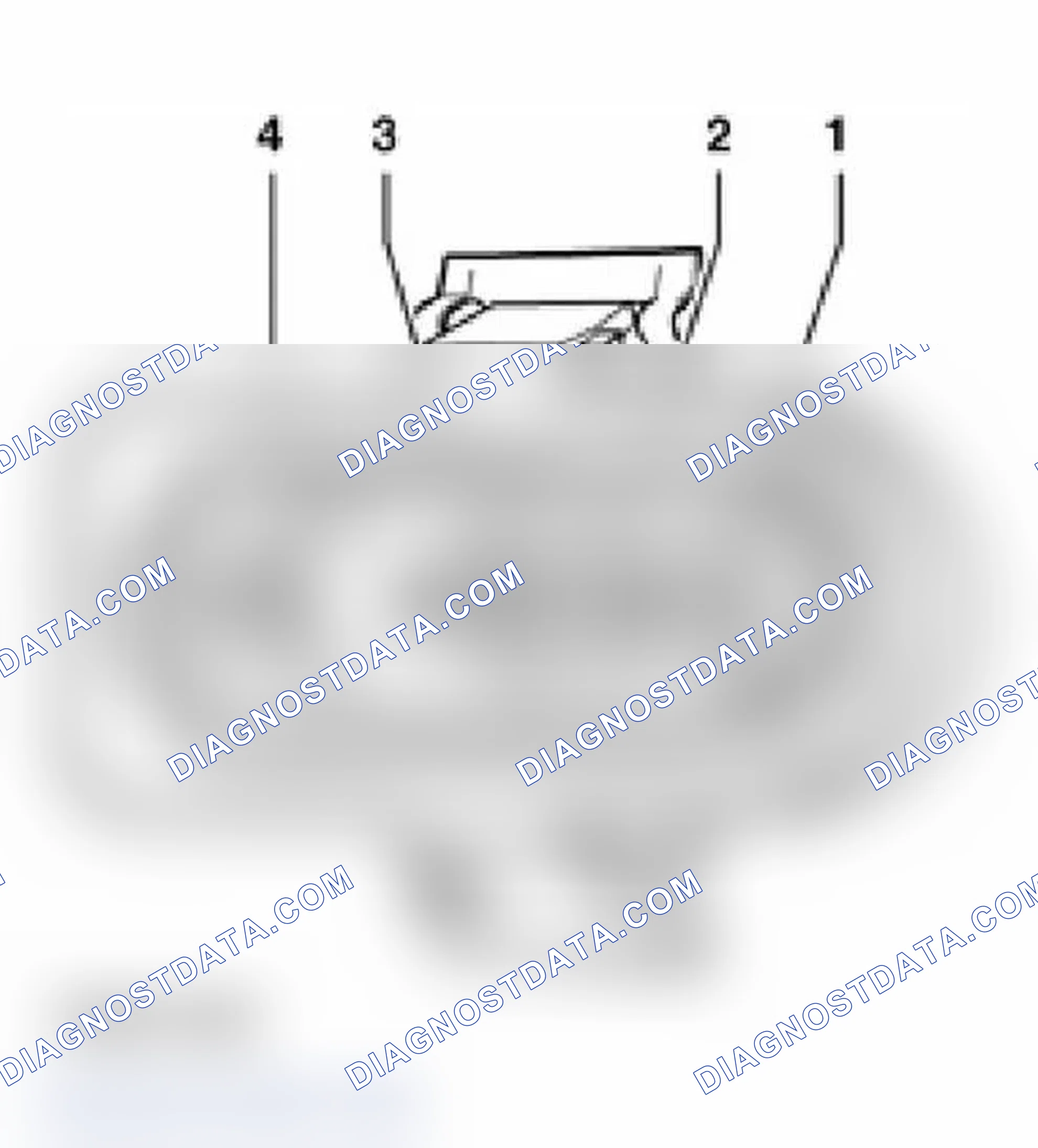 Scheme 695: Checking oxygen sensor wires