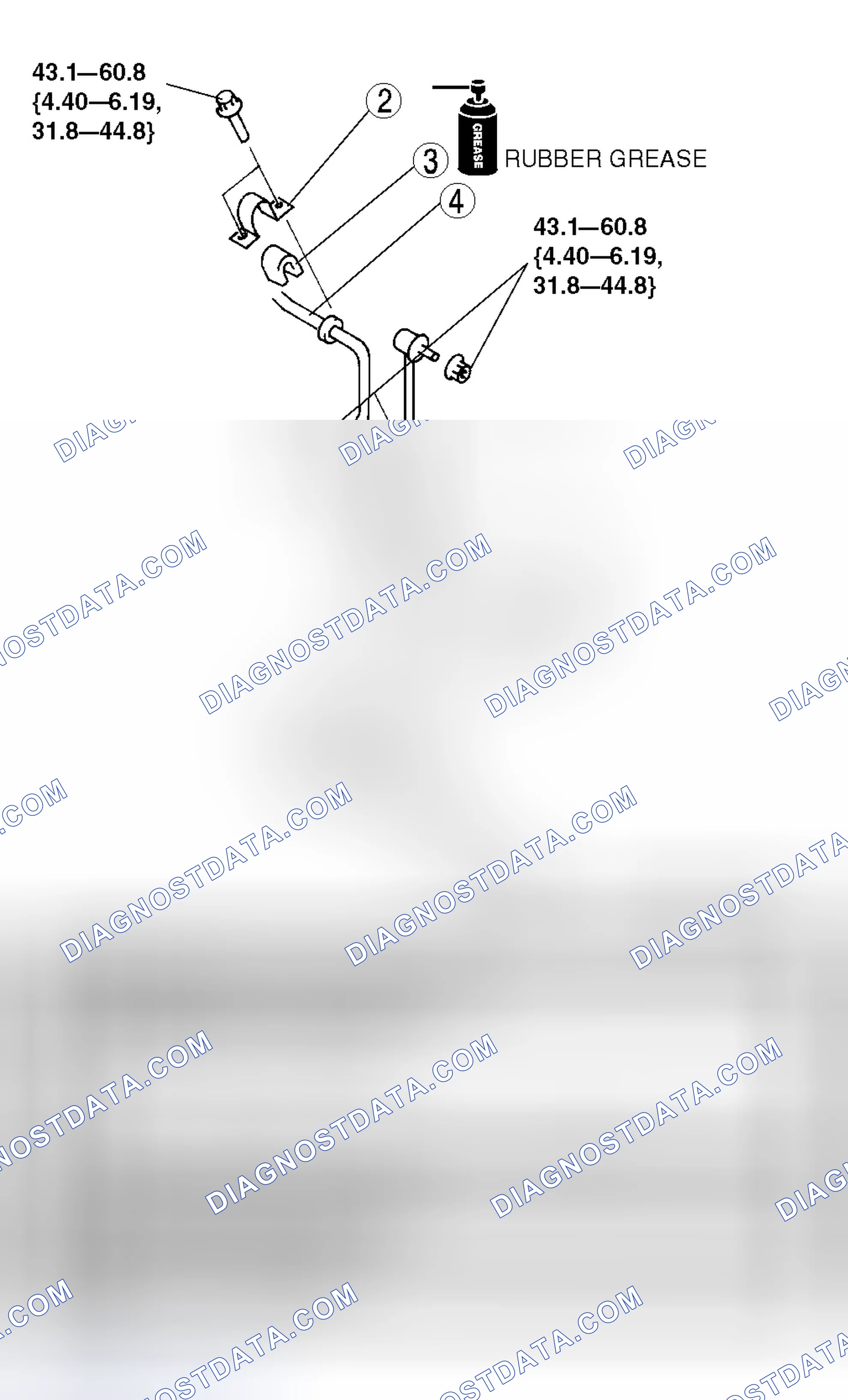 Scheme 5: FRONT STABILIZER REMOVAL/INSTALLATION