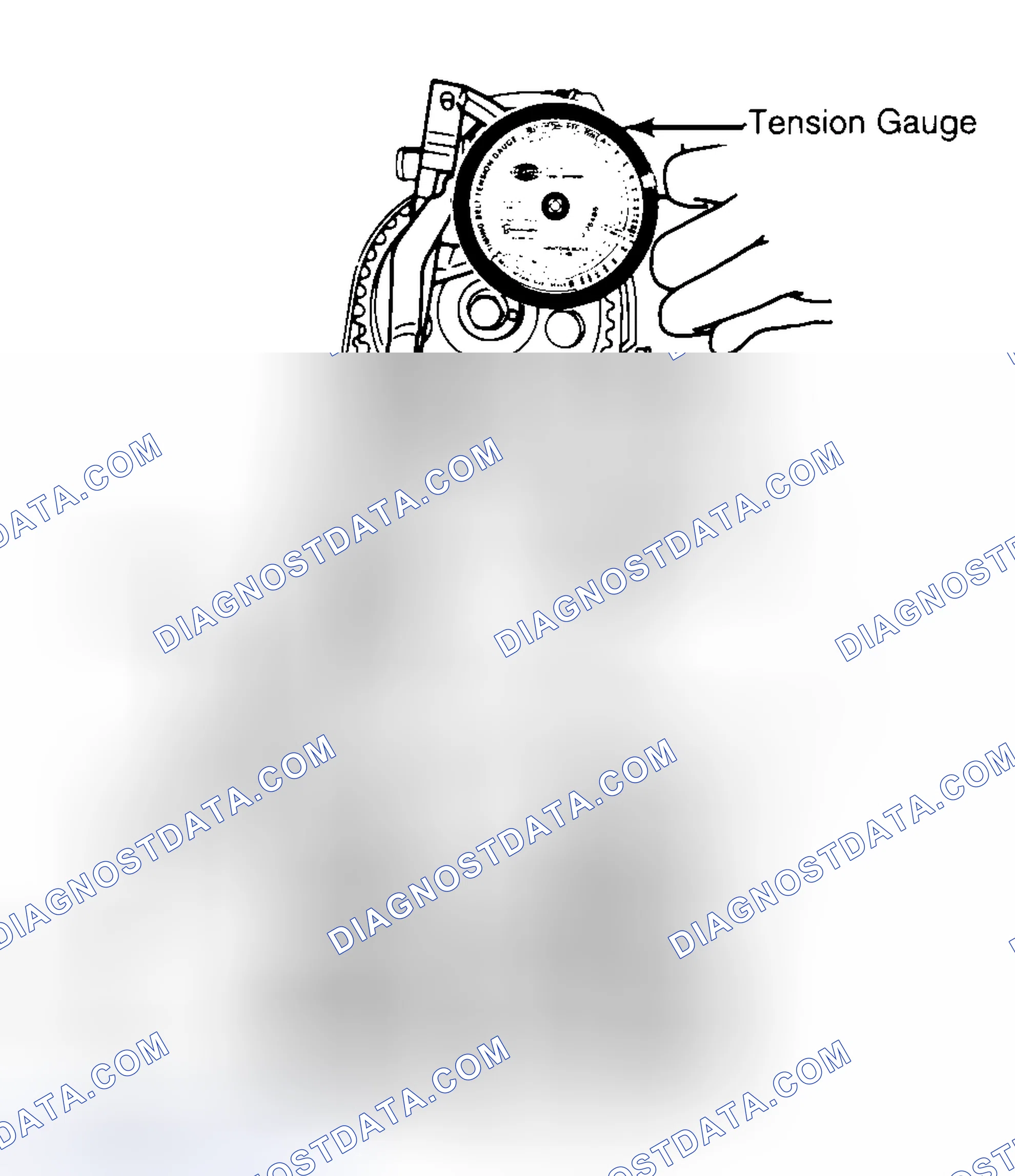Scheme 3: Adjusting Typical Timing Belt Tension