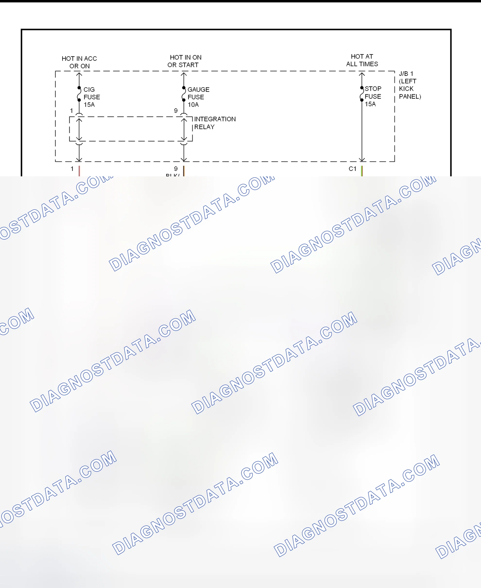 Scheme 23: Shift Interlock System Wiring Diagram (1995 4Runner)